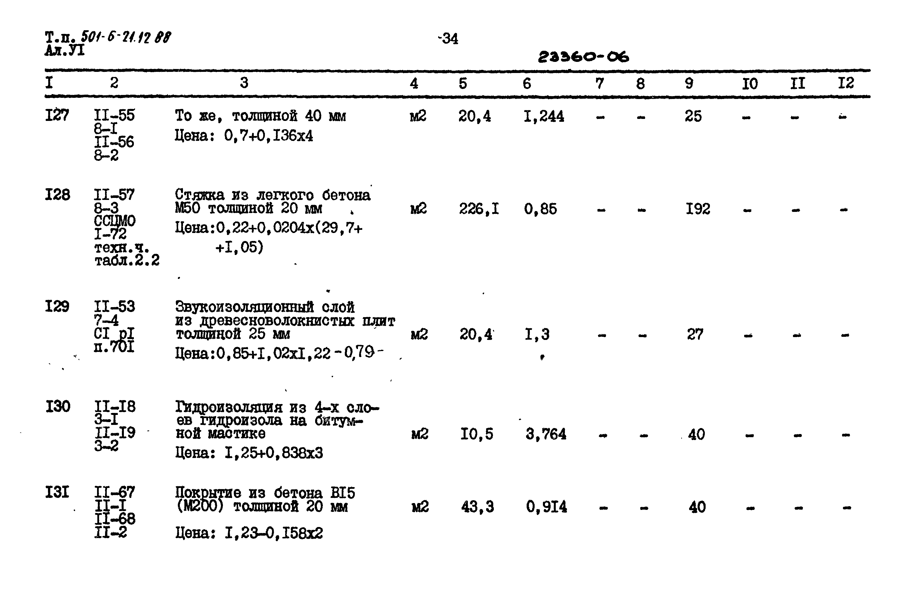 Типовой проект 501-6-21.12.88