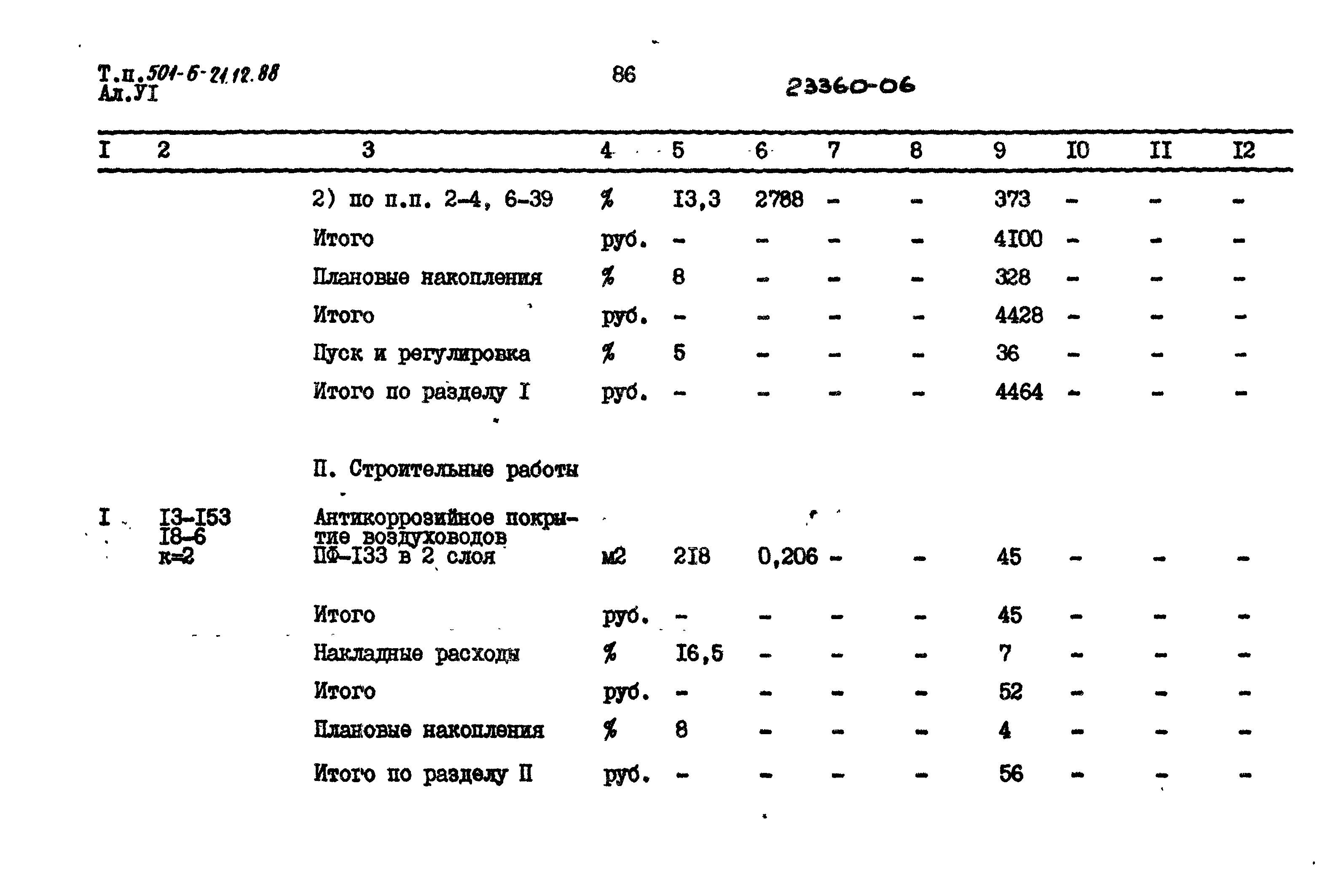 Типовой проект 501-6-21.12.88