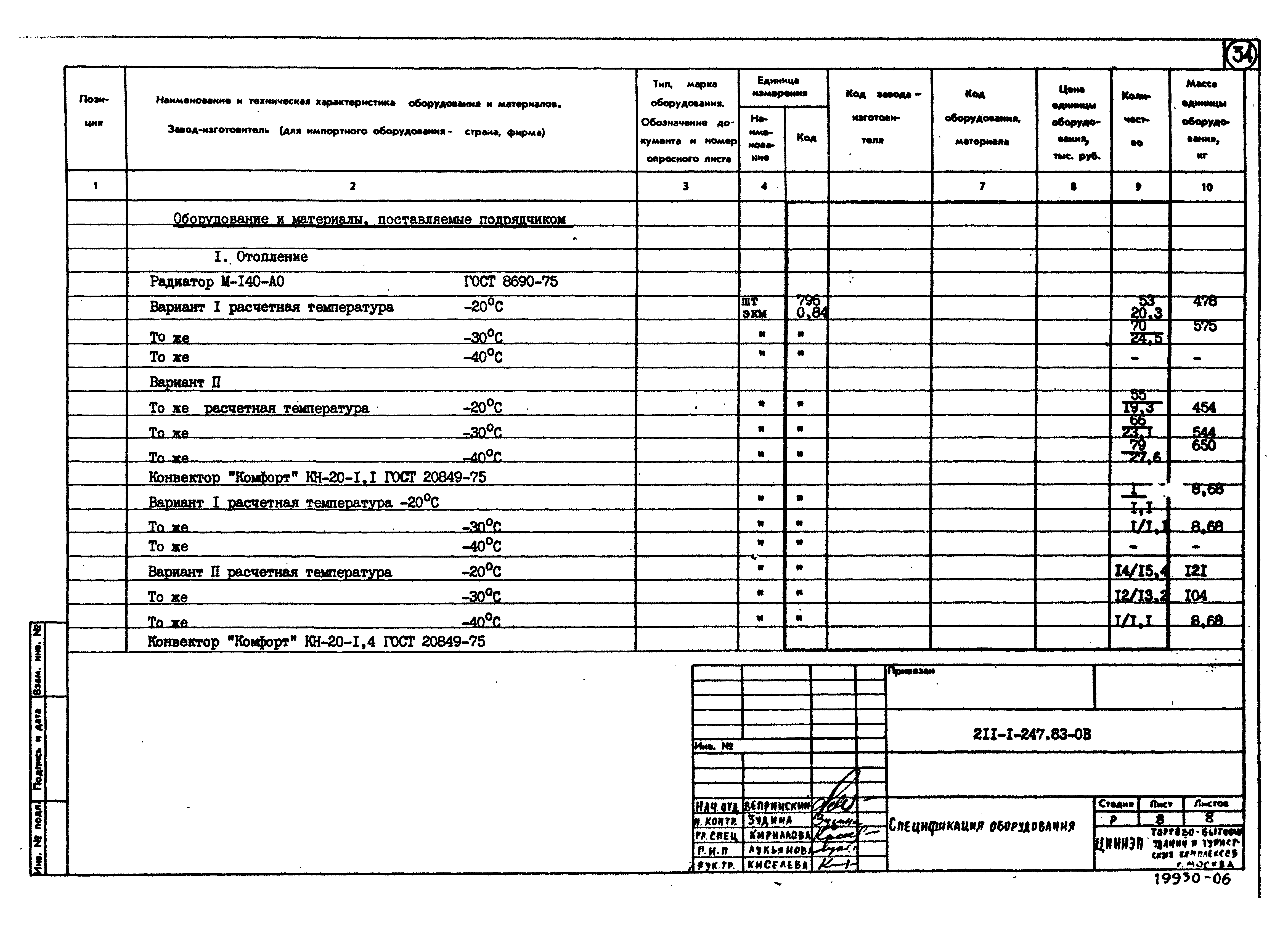 Типовой проект 211-1-247.83