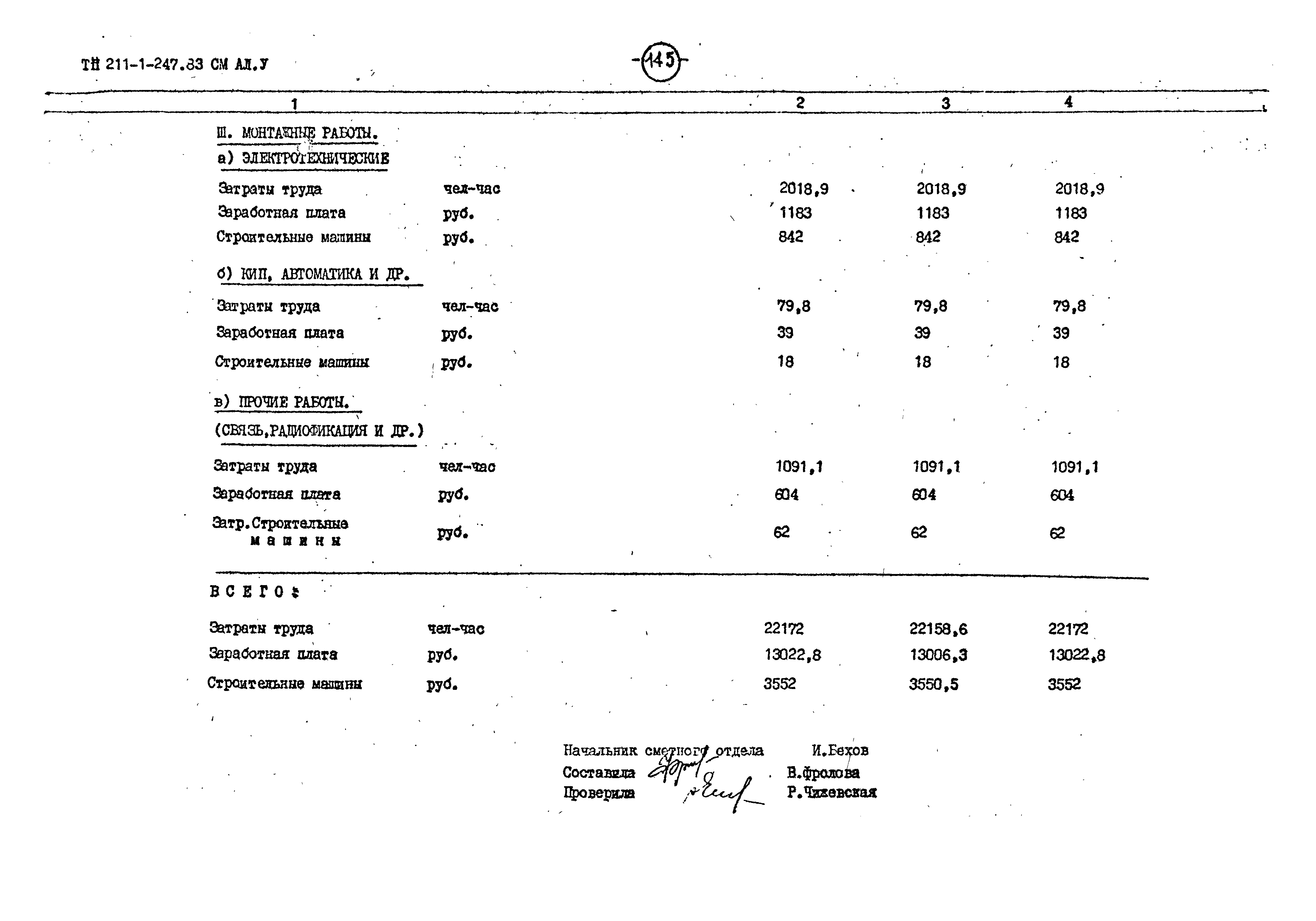 Типовой проект 211-1-247.83