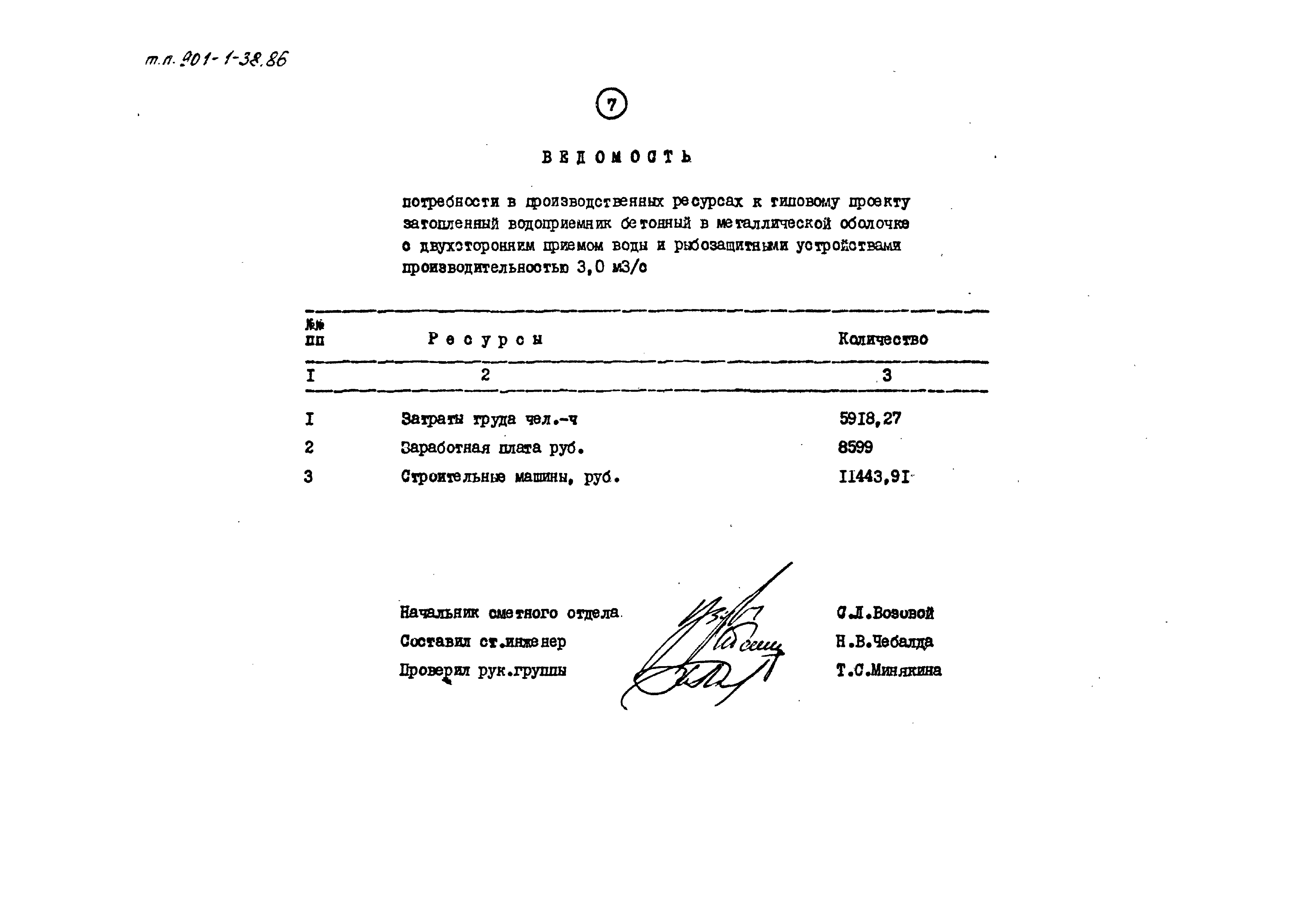 Типовой проект 901-1-38.86