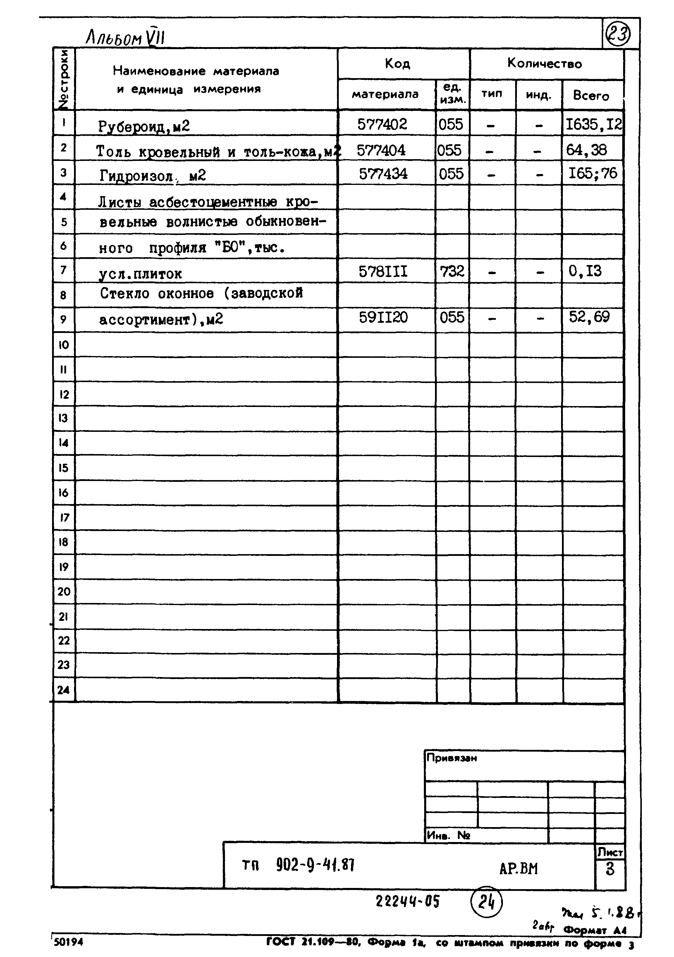 Типовой проект 902-9-41.87