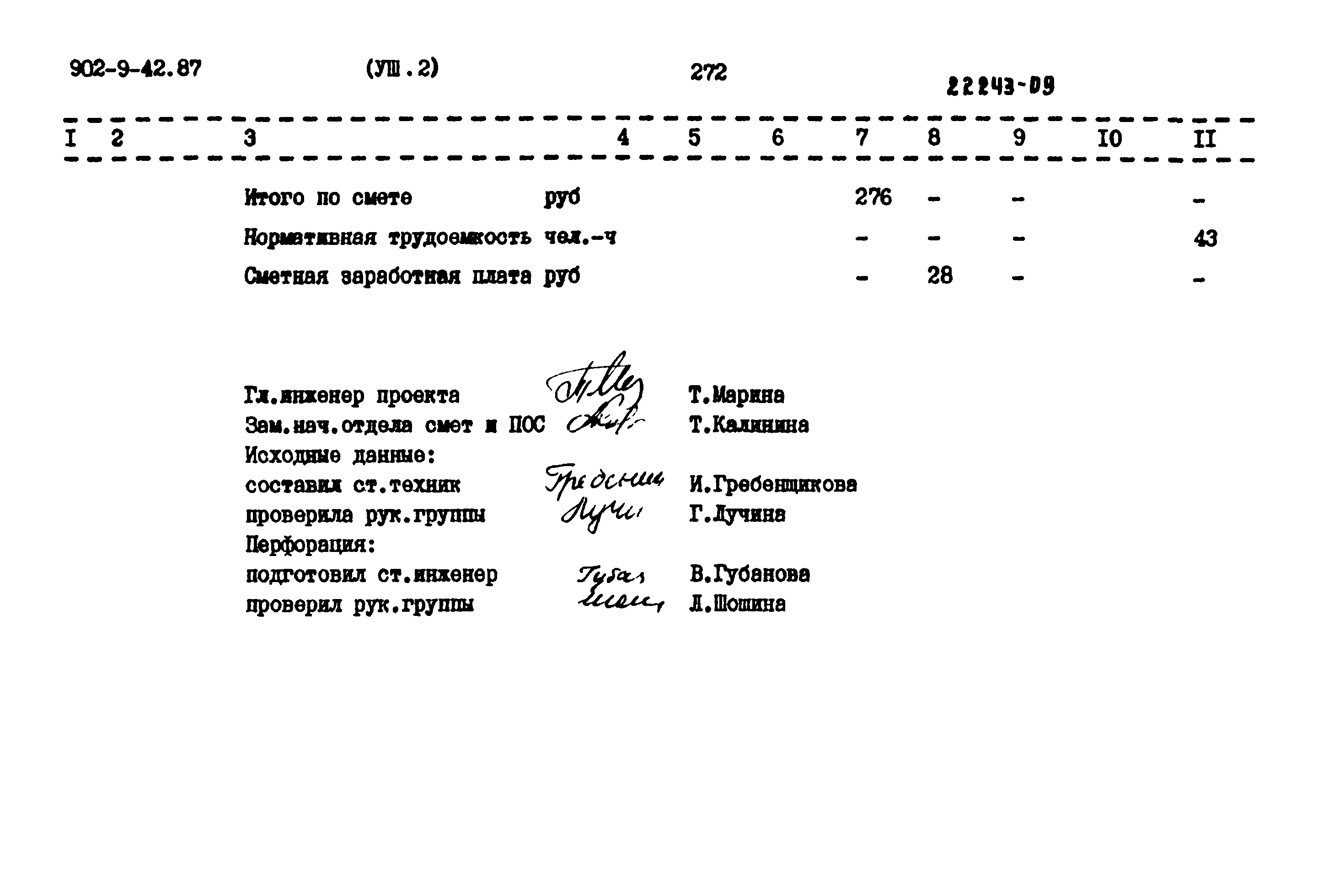 Типовой проект 902-9-42.87