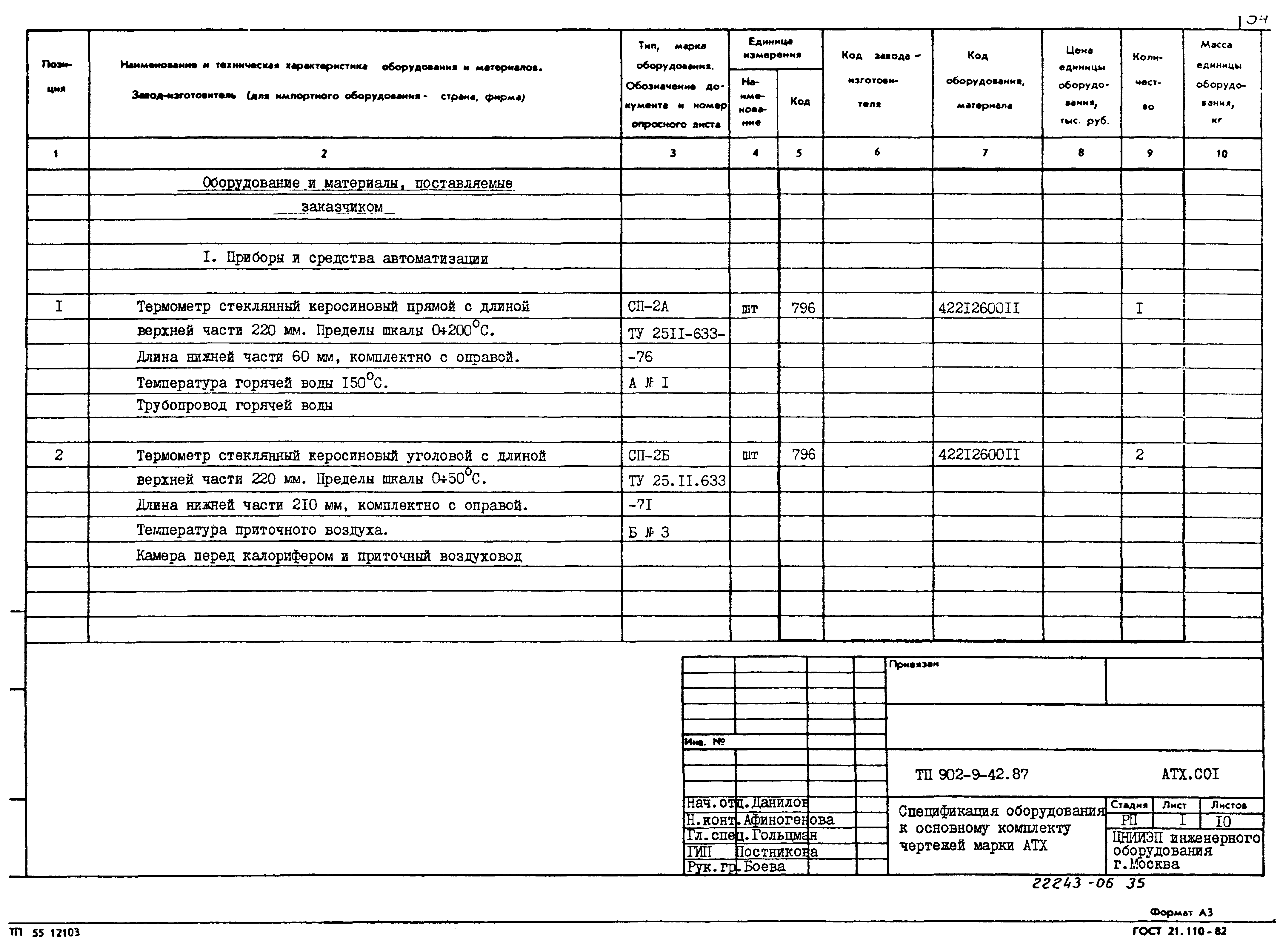 Типовой проект 902-9-42.87