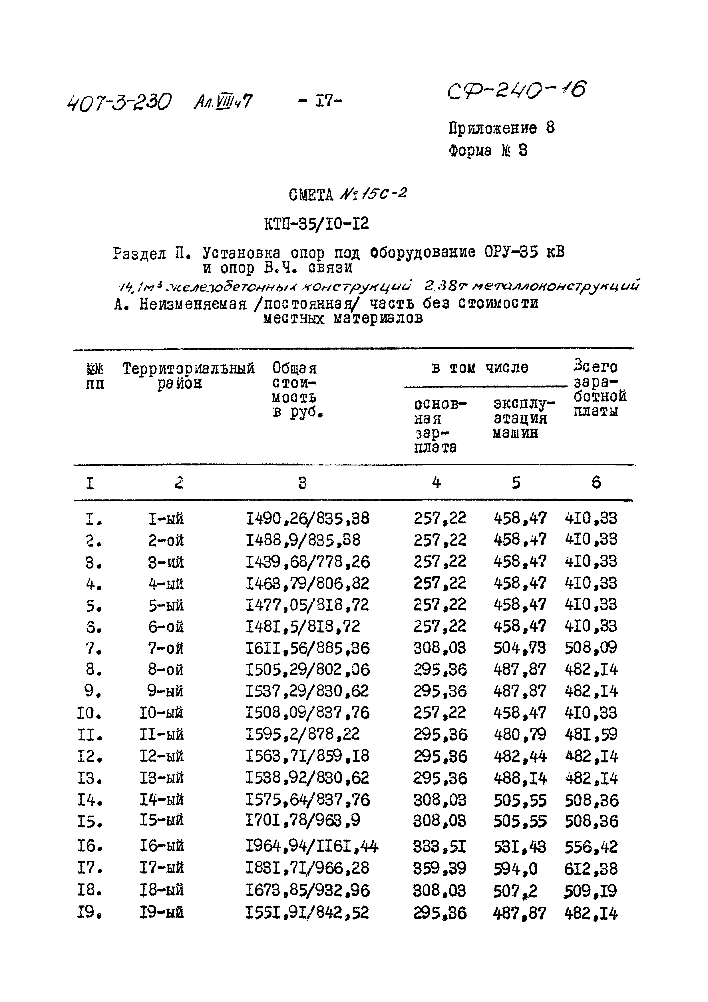 Типовой проект 407-3-230