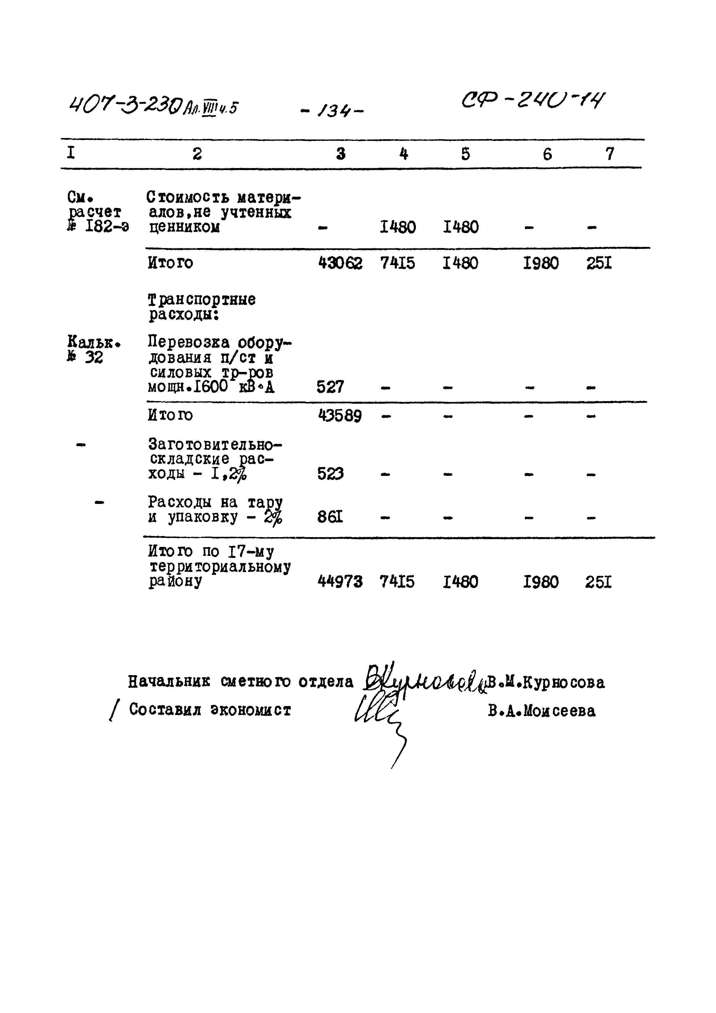 Типовой проект 407-3-230