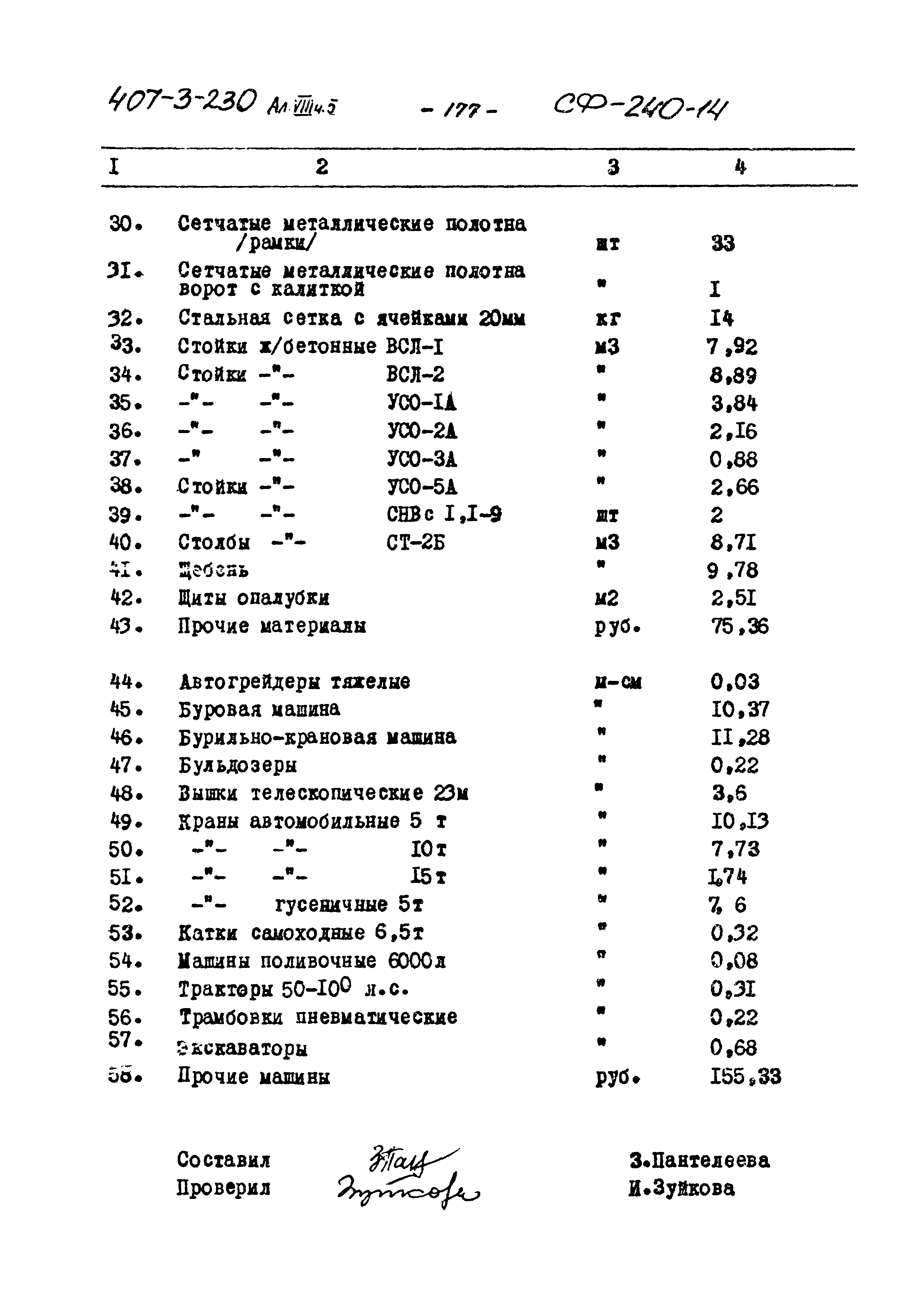 Типовой проект 407-3-230