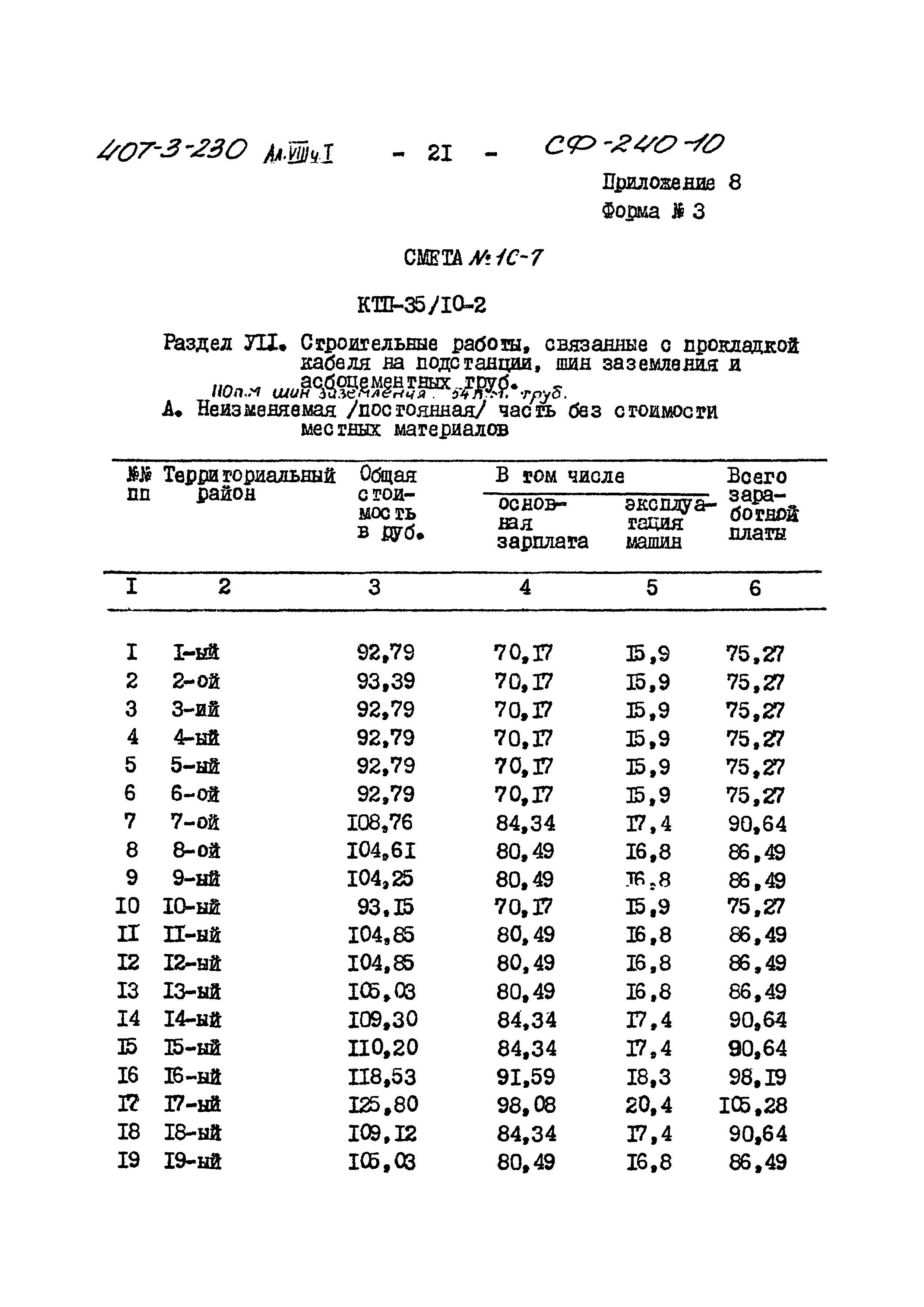 Типовой проект 407-3-230