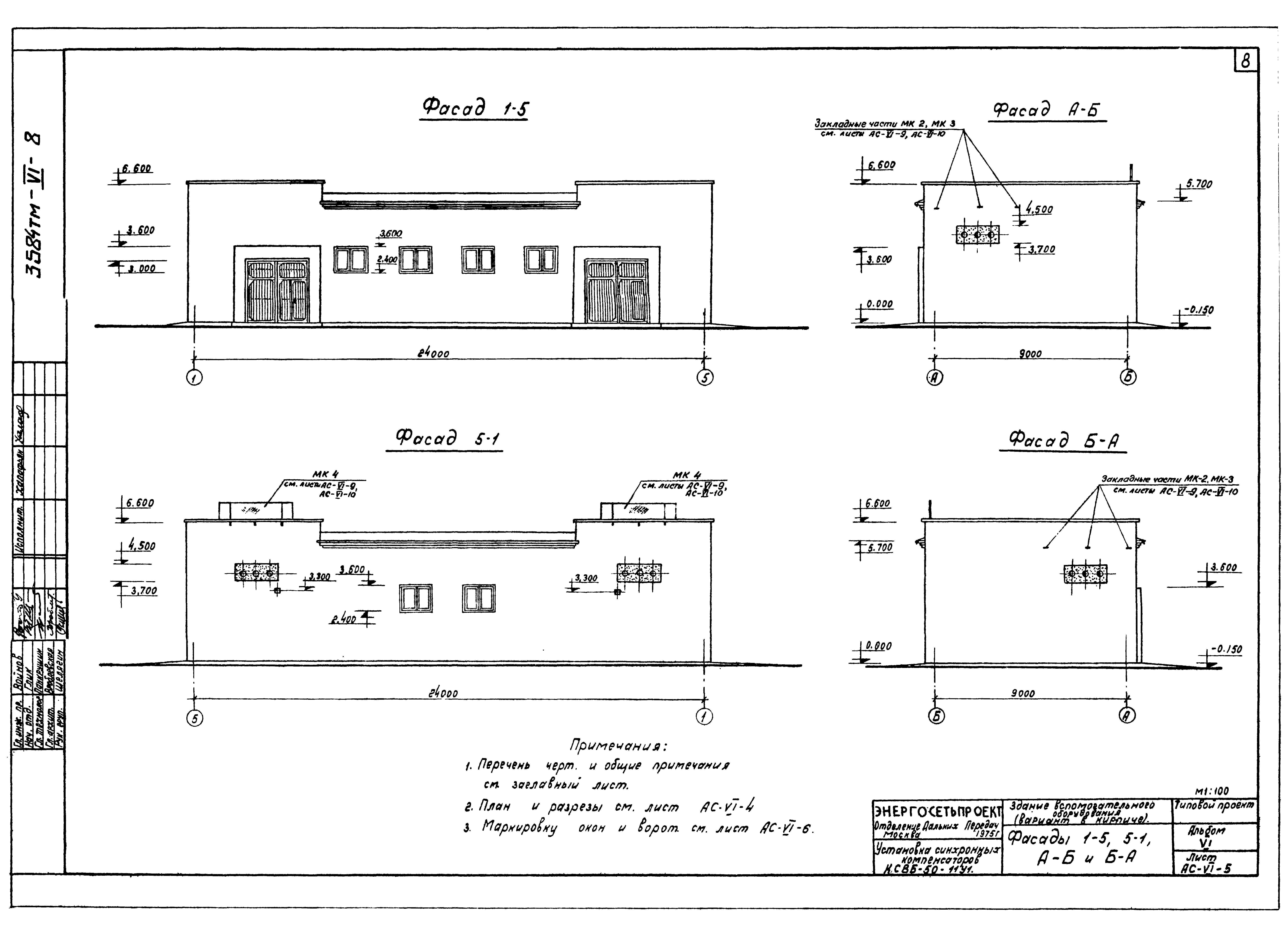 Типовой проект 3584тм