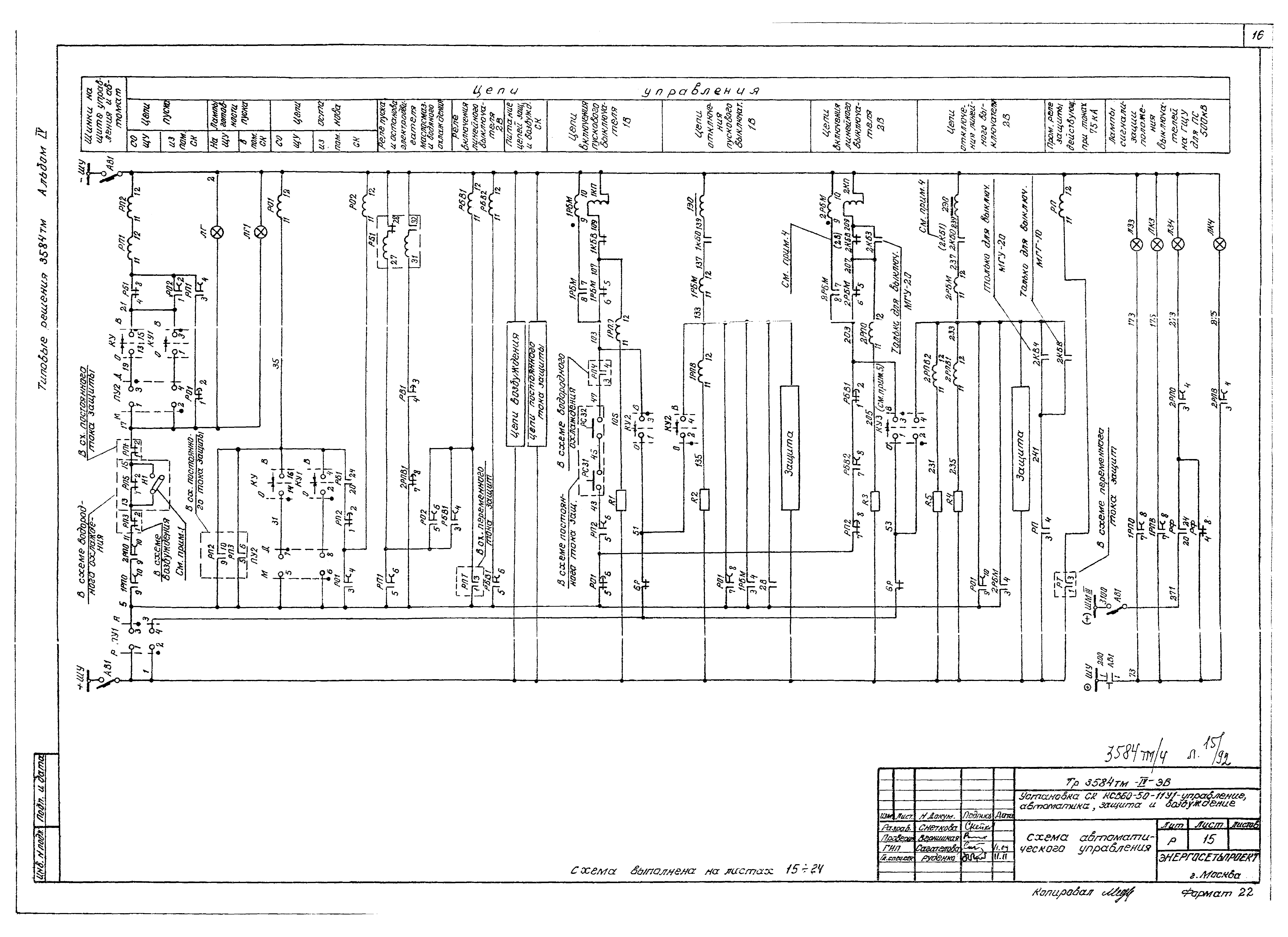 Типовой проект 3584тм