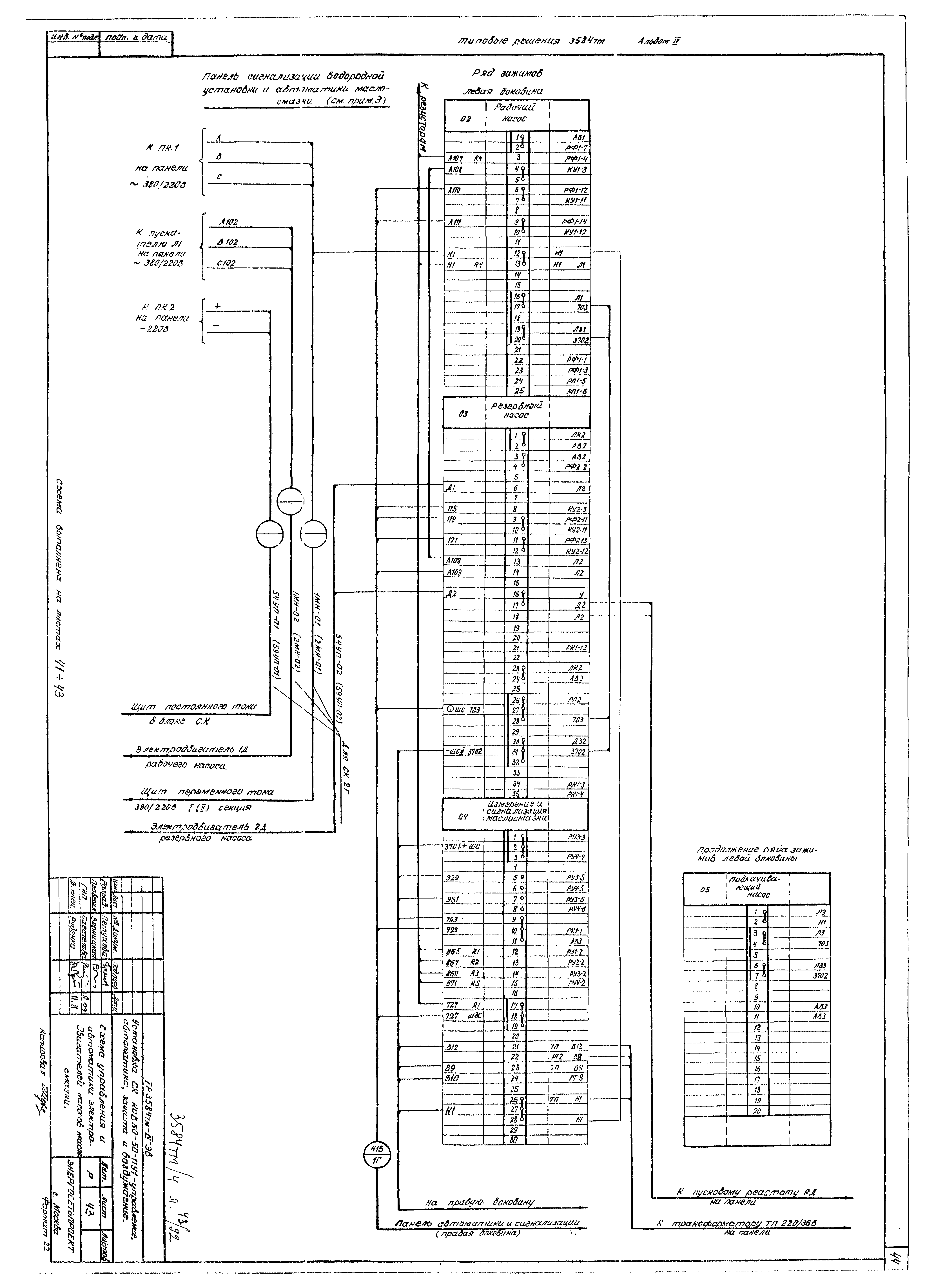 Типовой проект 3584тм