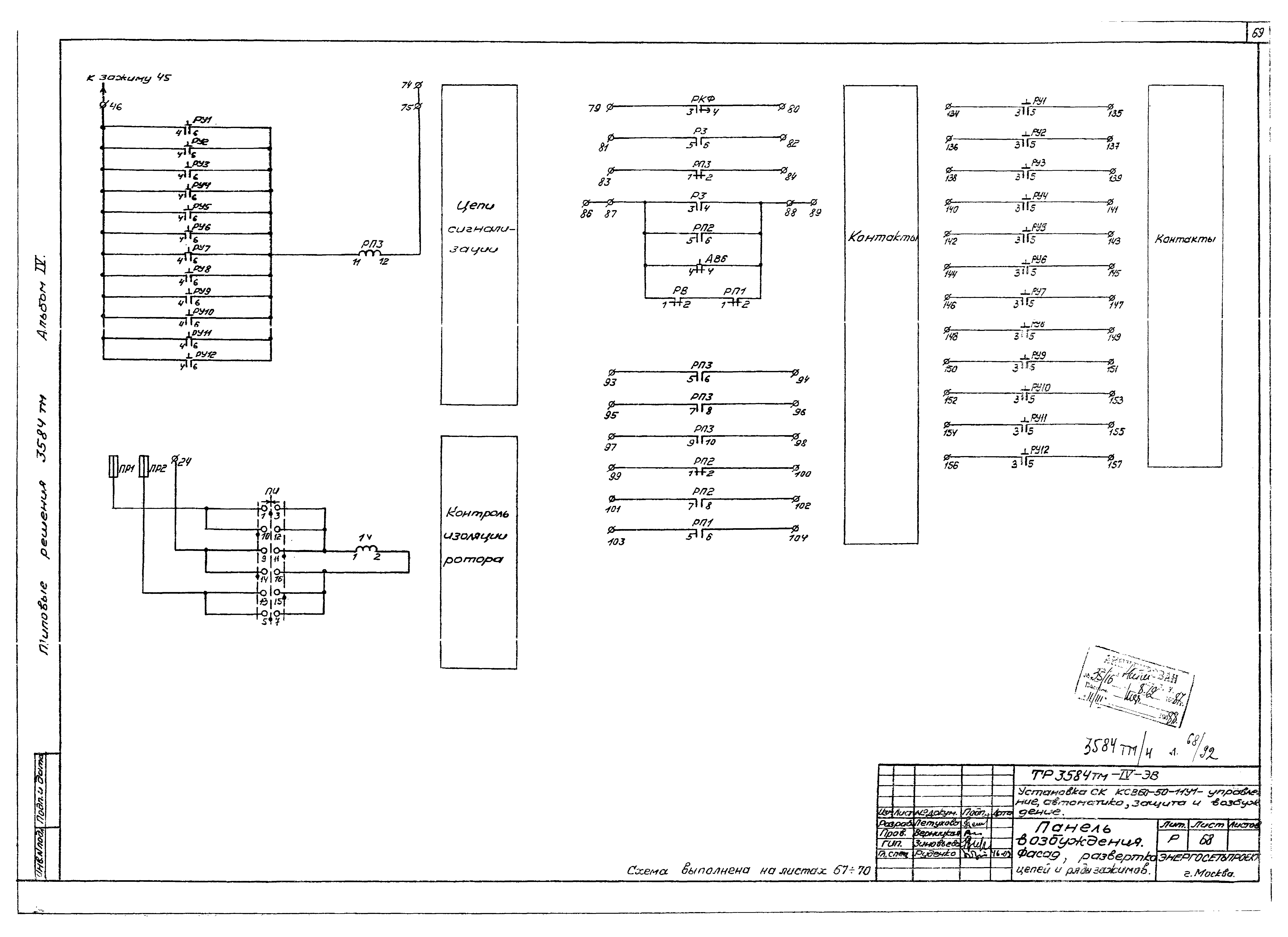 Типовой проект 3584тм