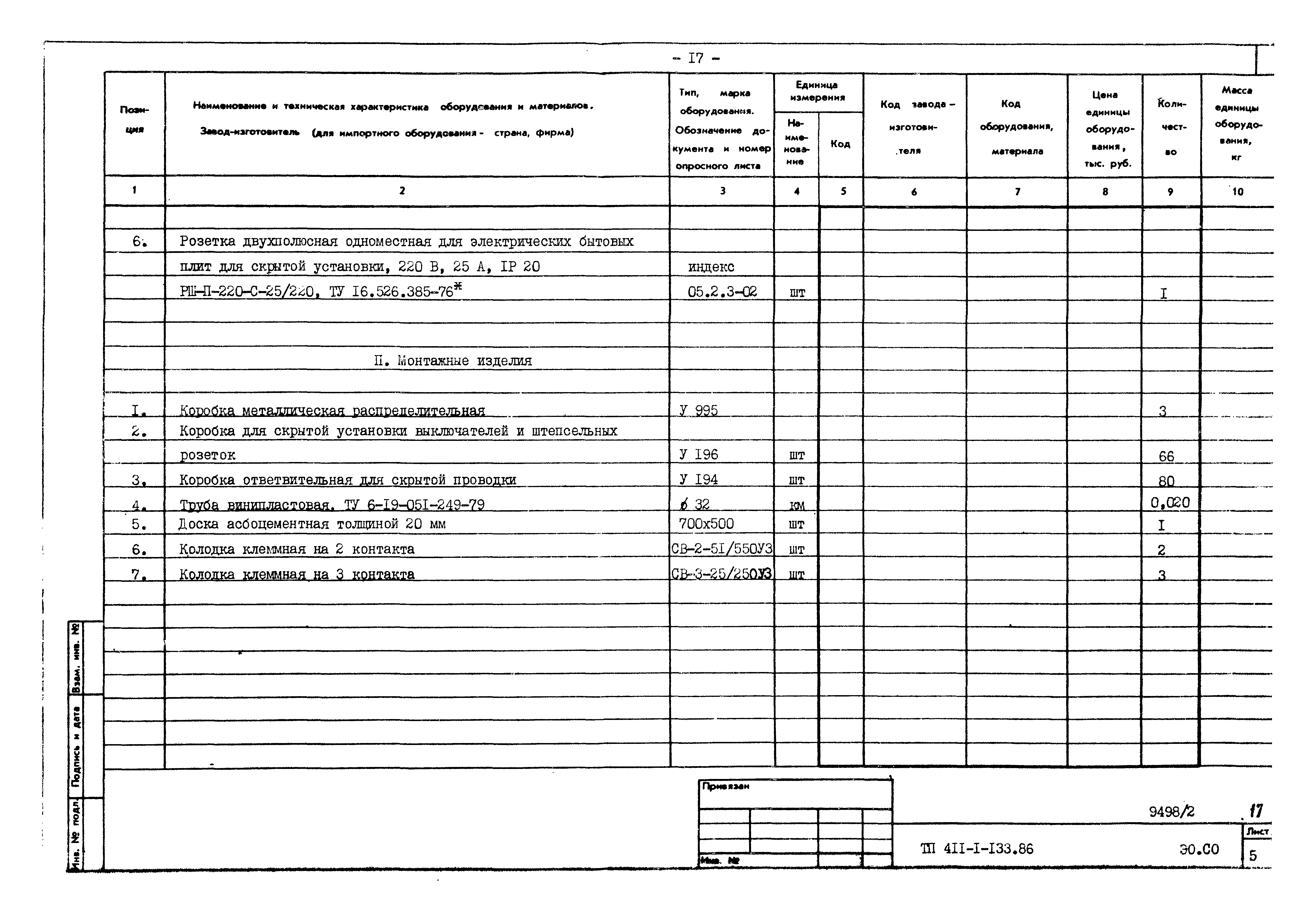 Типовой проект 411-1-133.86