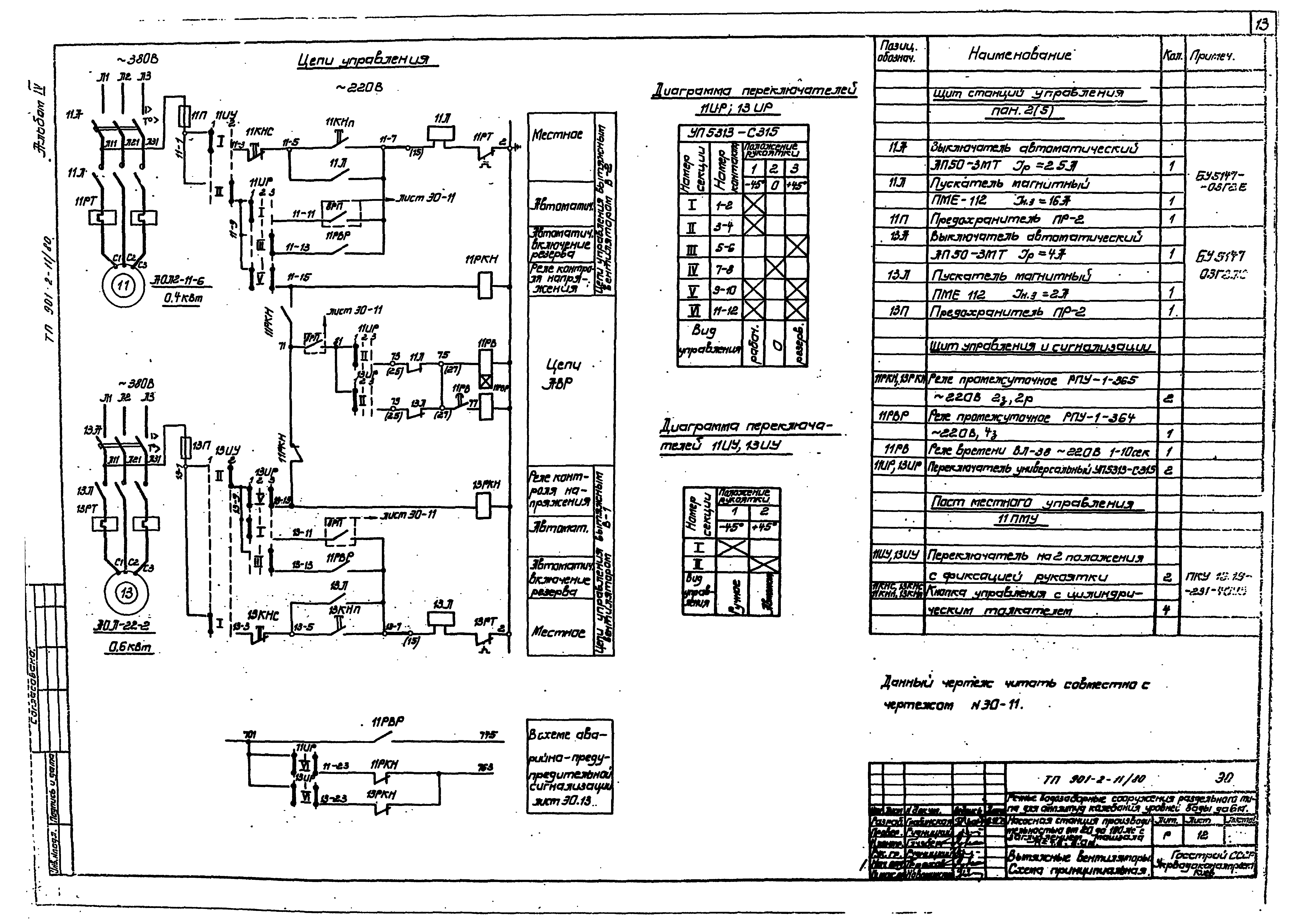 Типовой проект 901-2-11/80