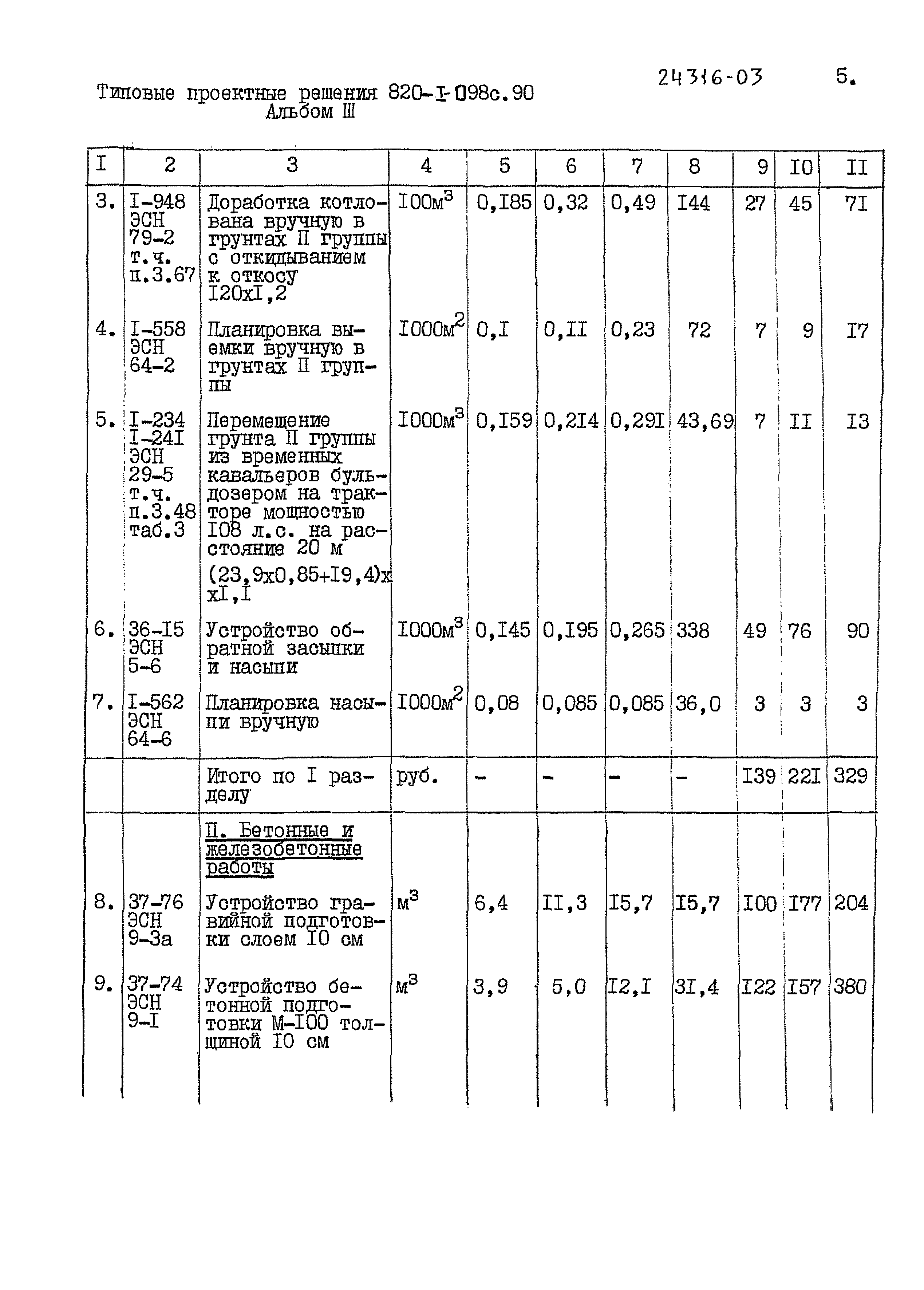 Типовые проектные решения 820-1-098с.90