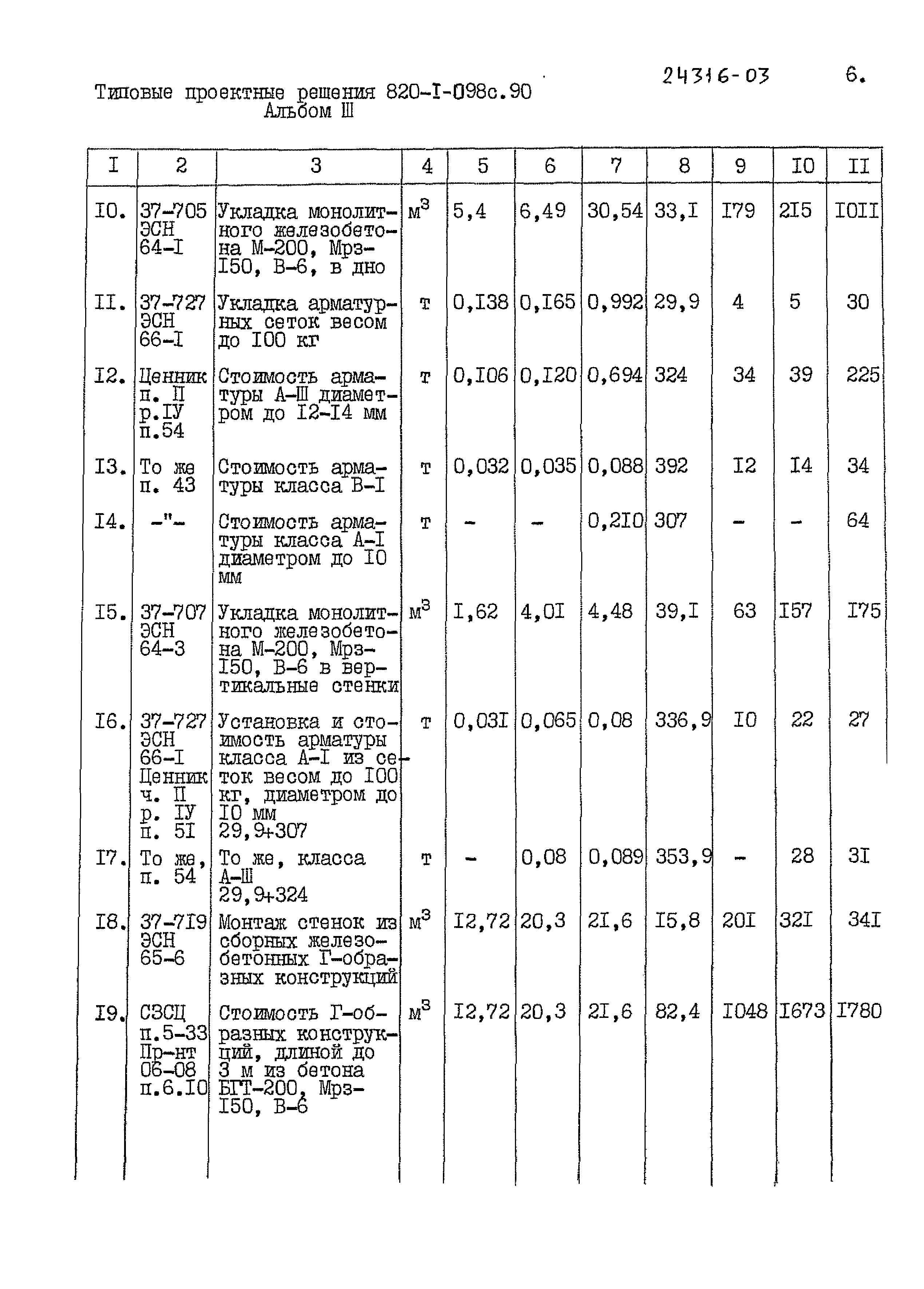 Типовые проектные решения 820-1-098с.90