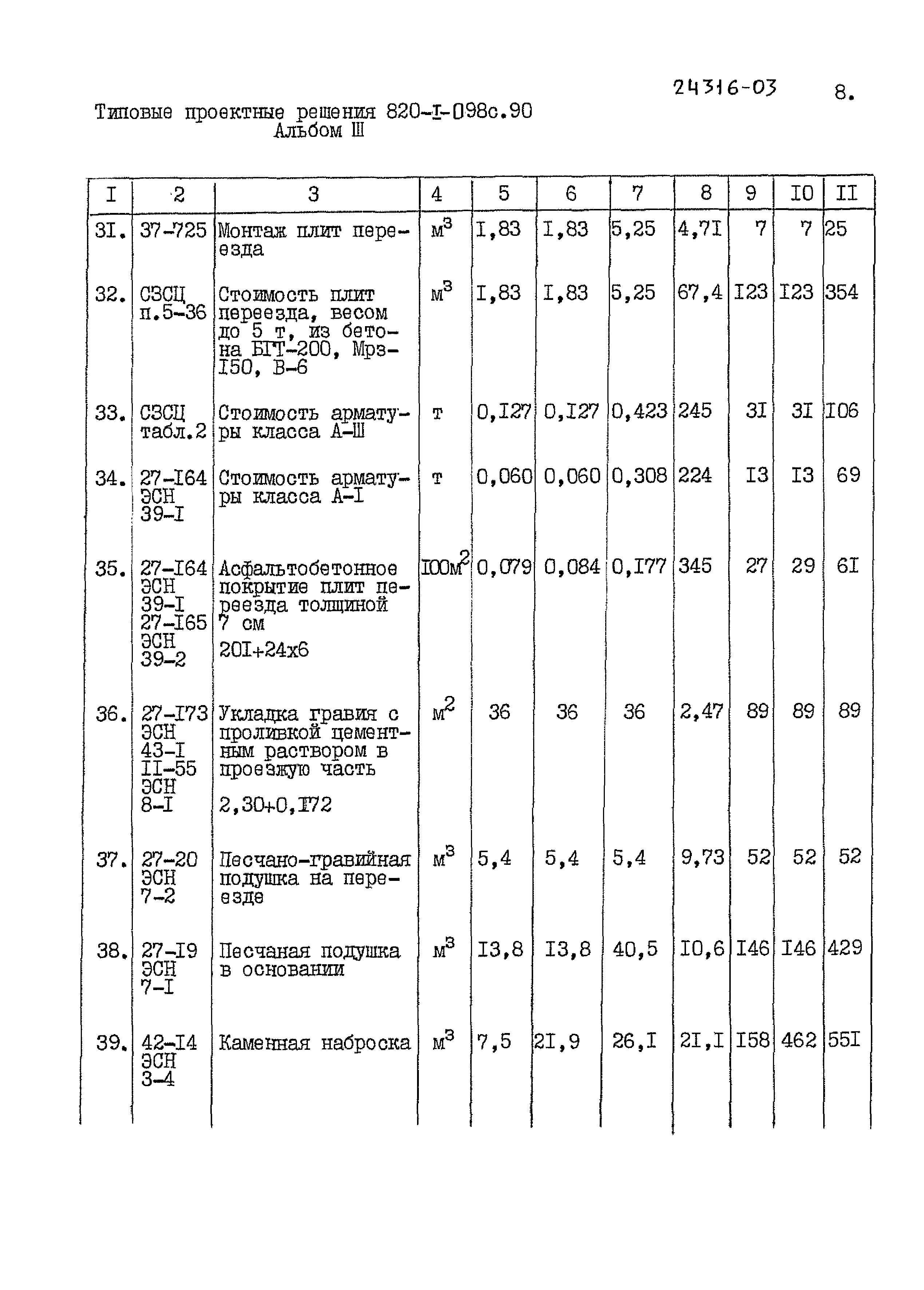 Типовые проектные решения 820-1-098с.90