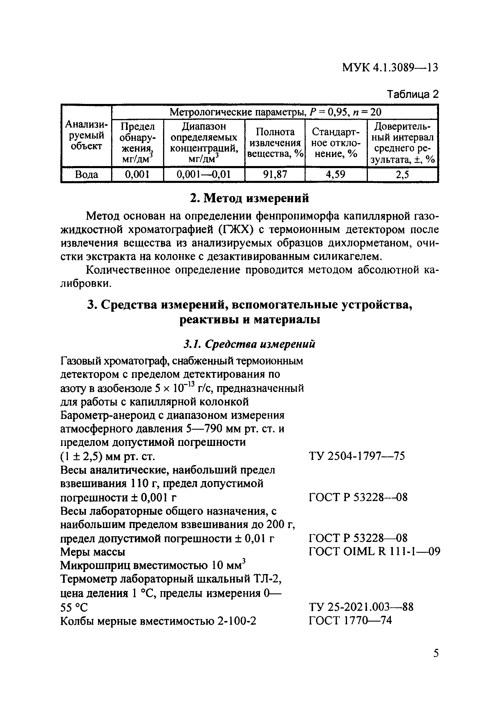 МУК 4.1.3089-13