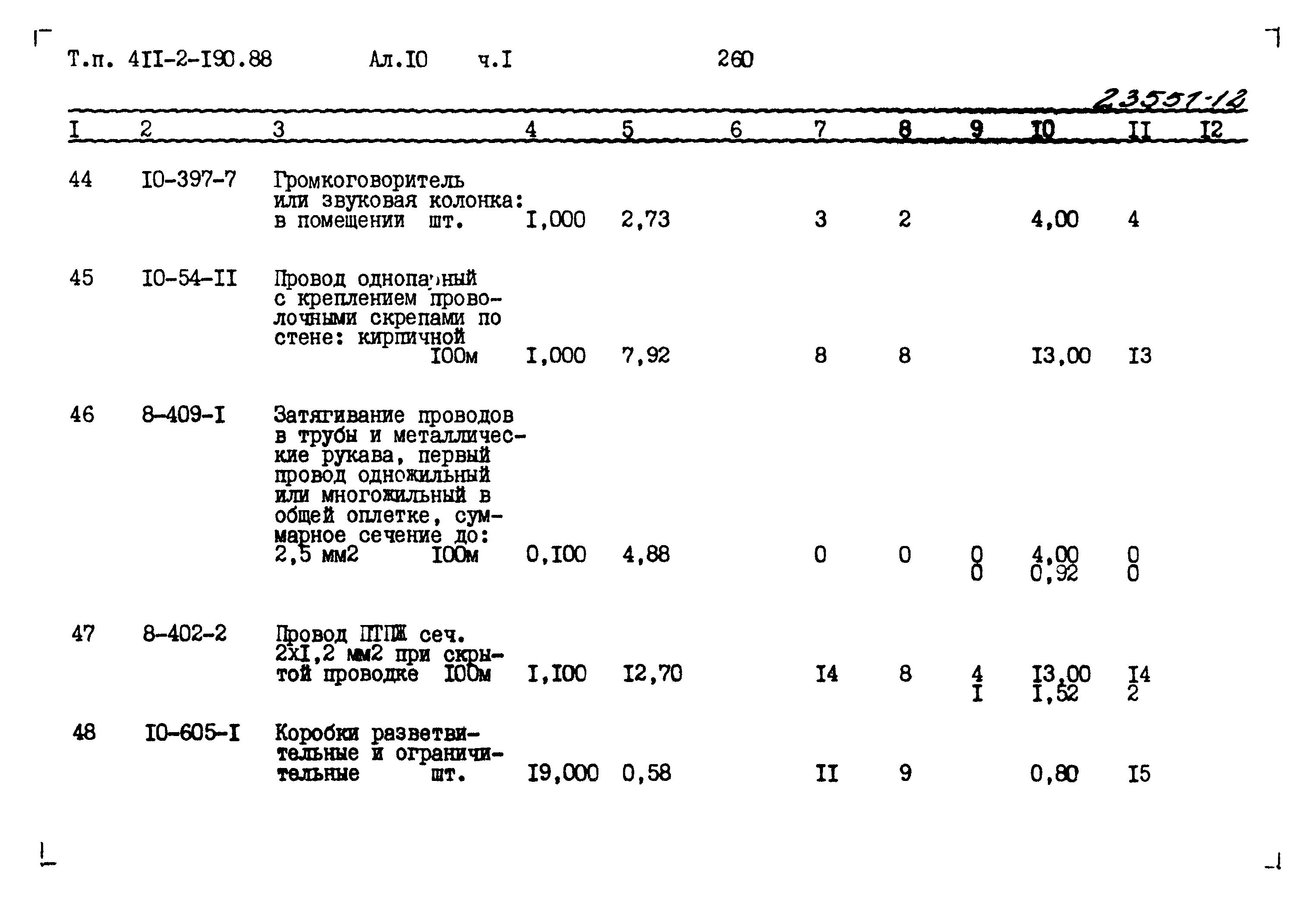 Типовой проект 411-2-190.88