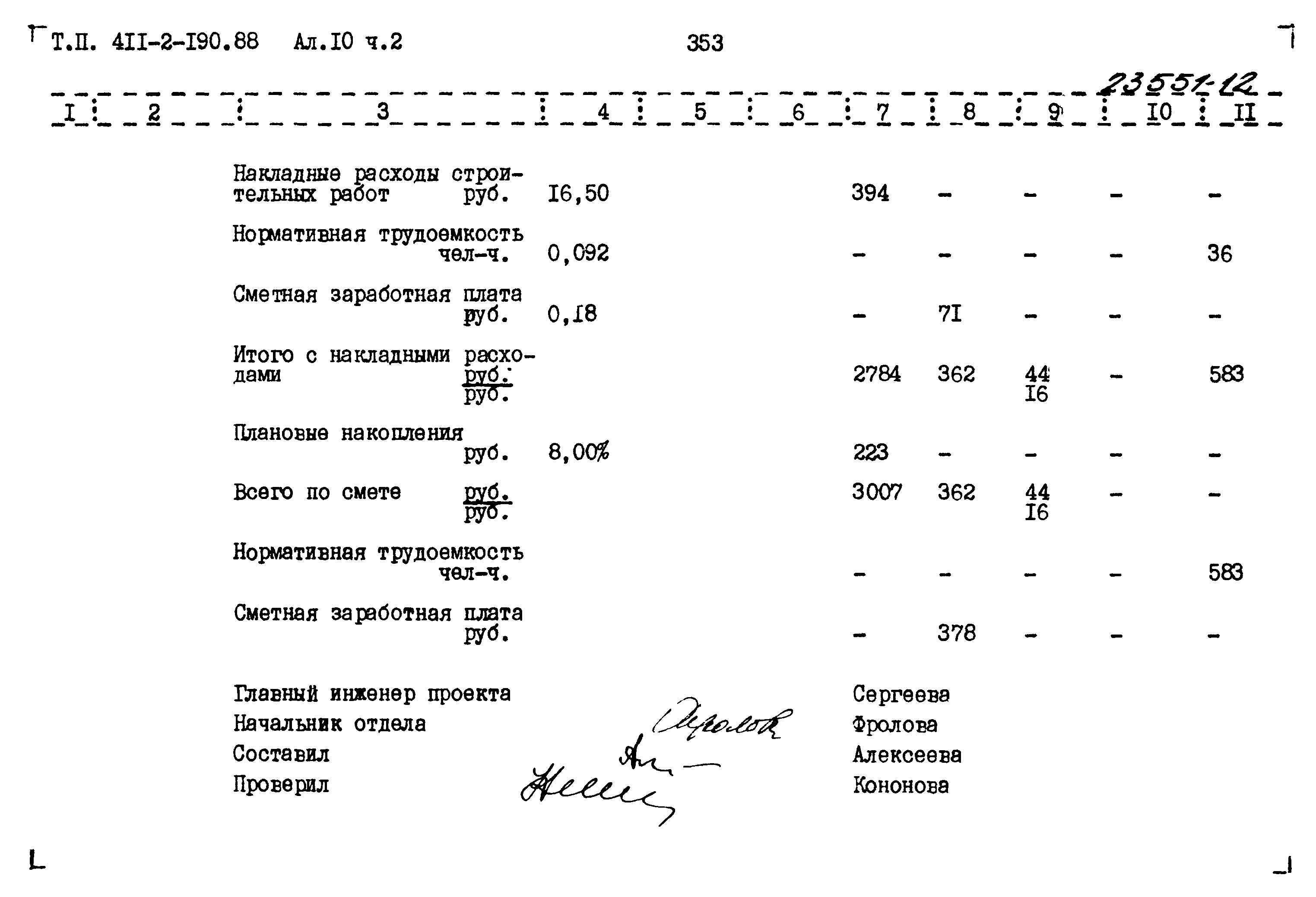 Типовой проект 411-2-190.88