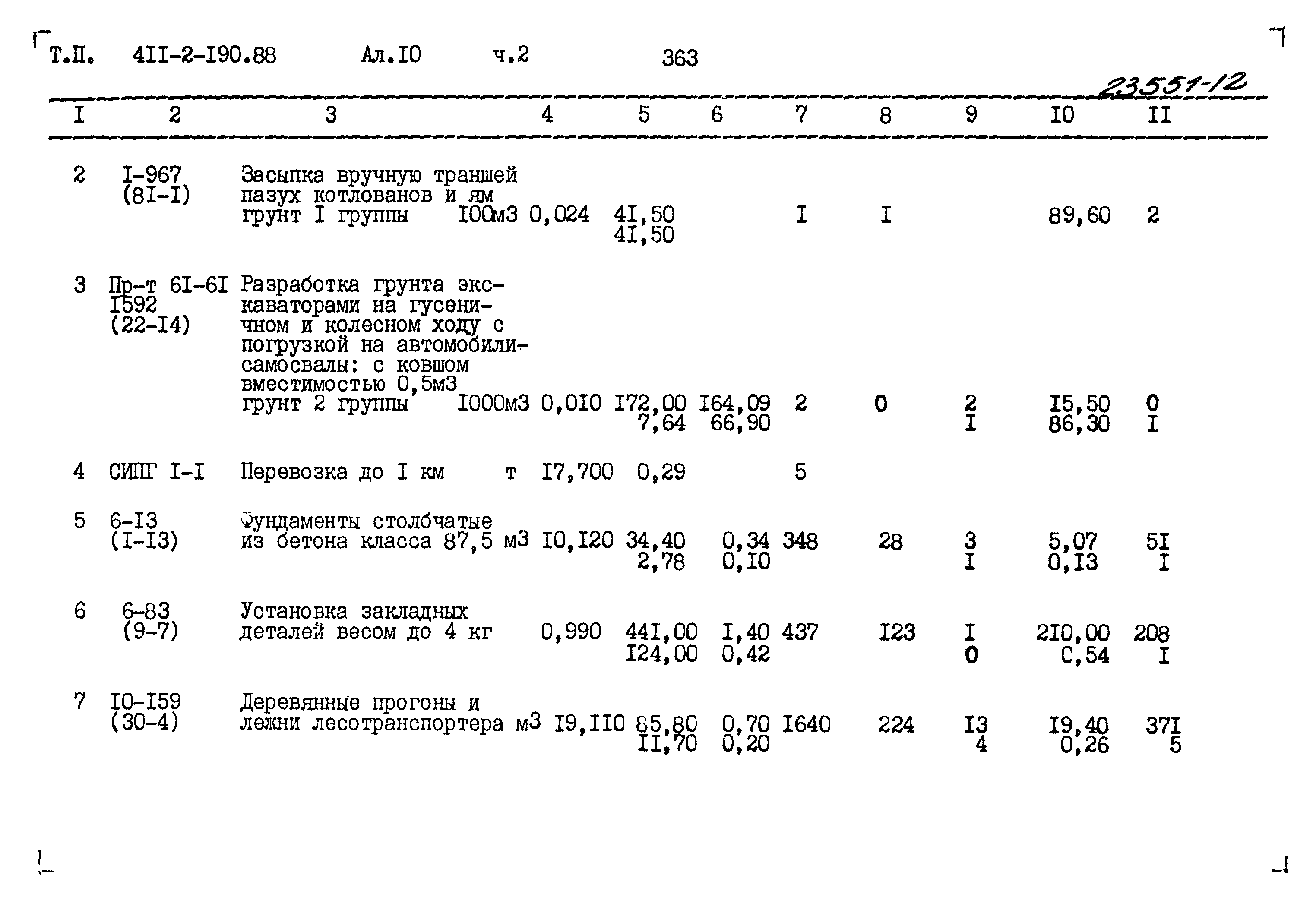 Типовой проект 411-2-190.88