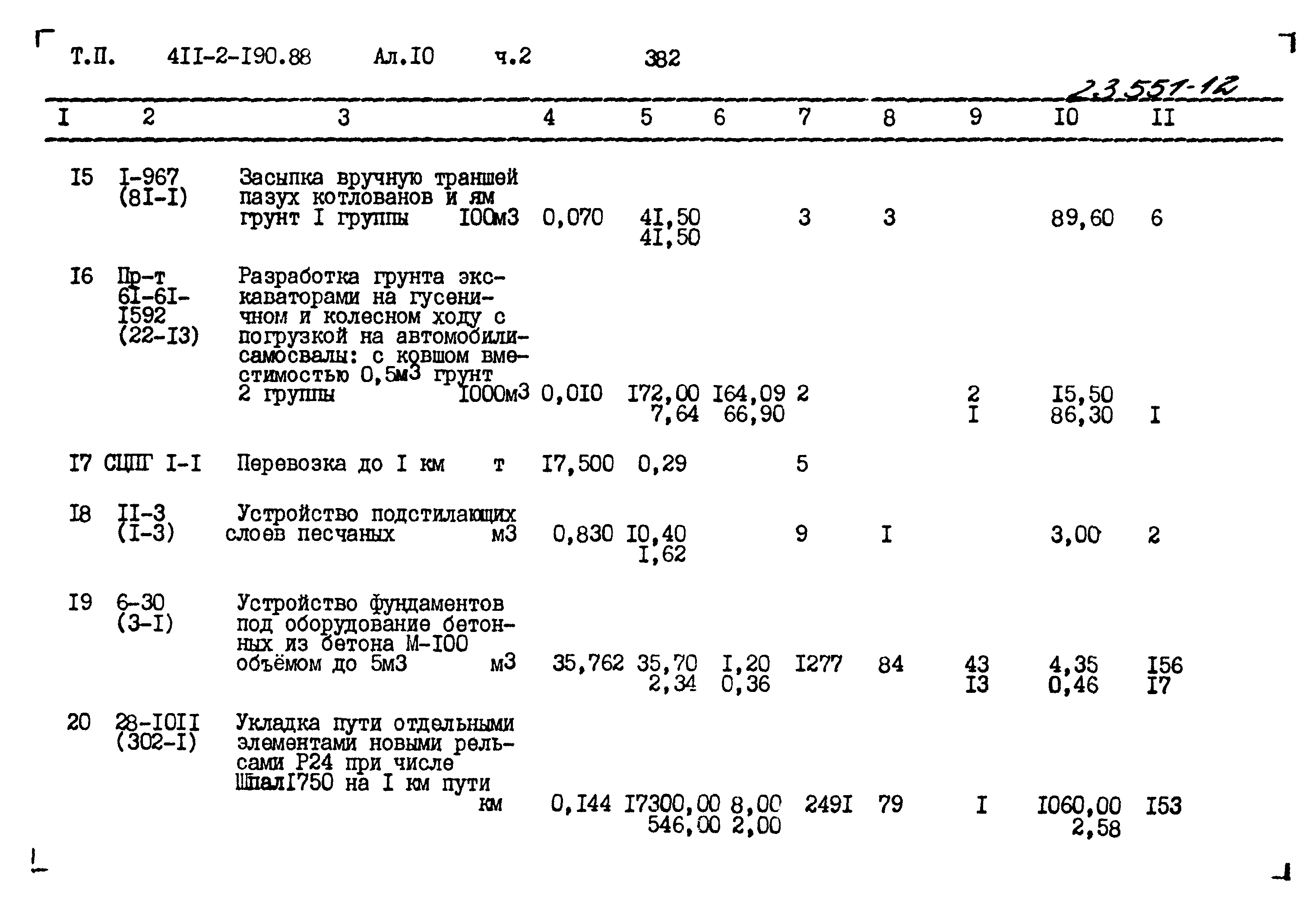 Типовой проект 411-2-190.88