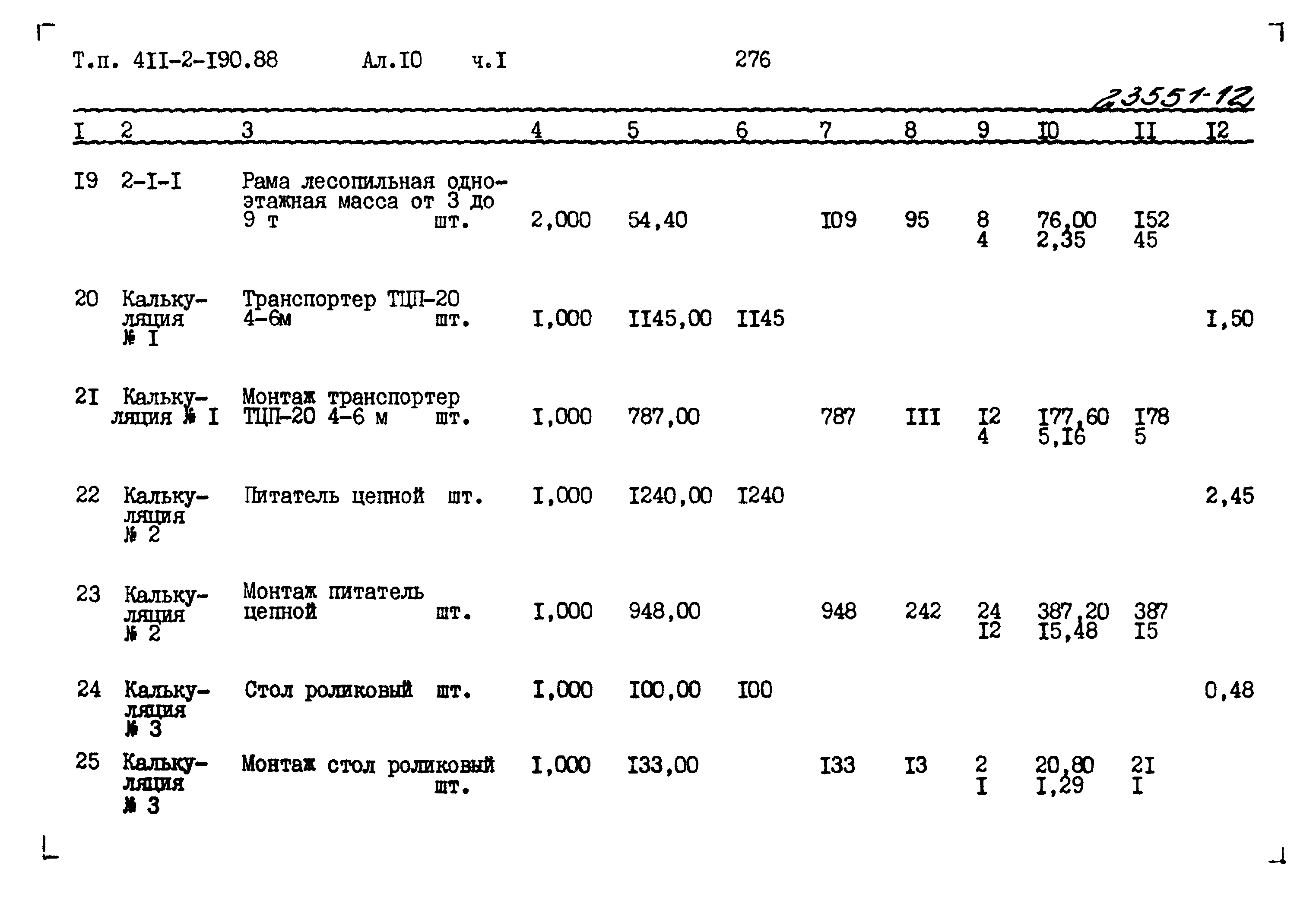 Типовой проект 411-2-190.88