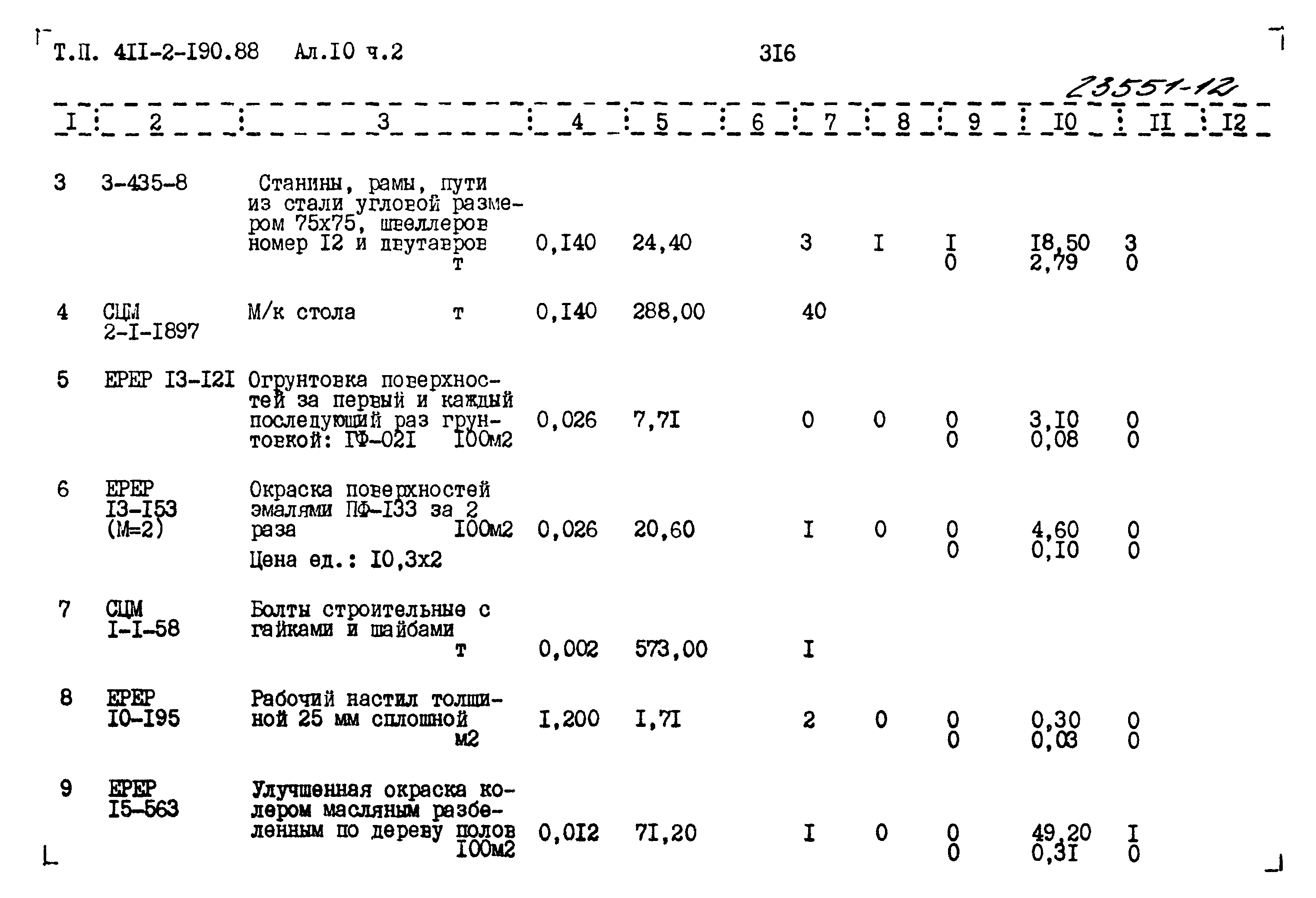 Типовой проект 411-2-190.88