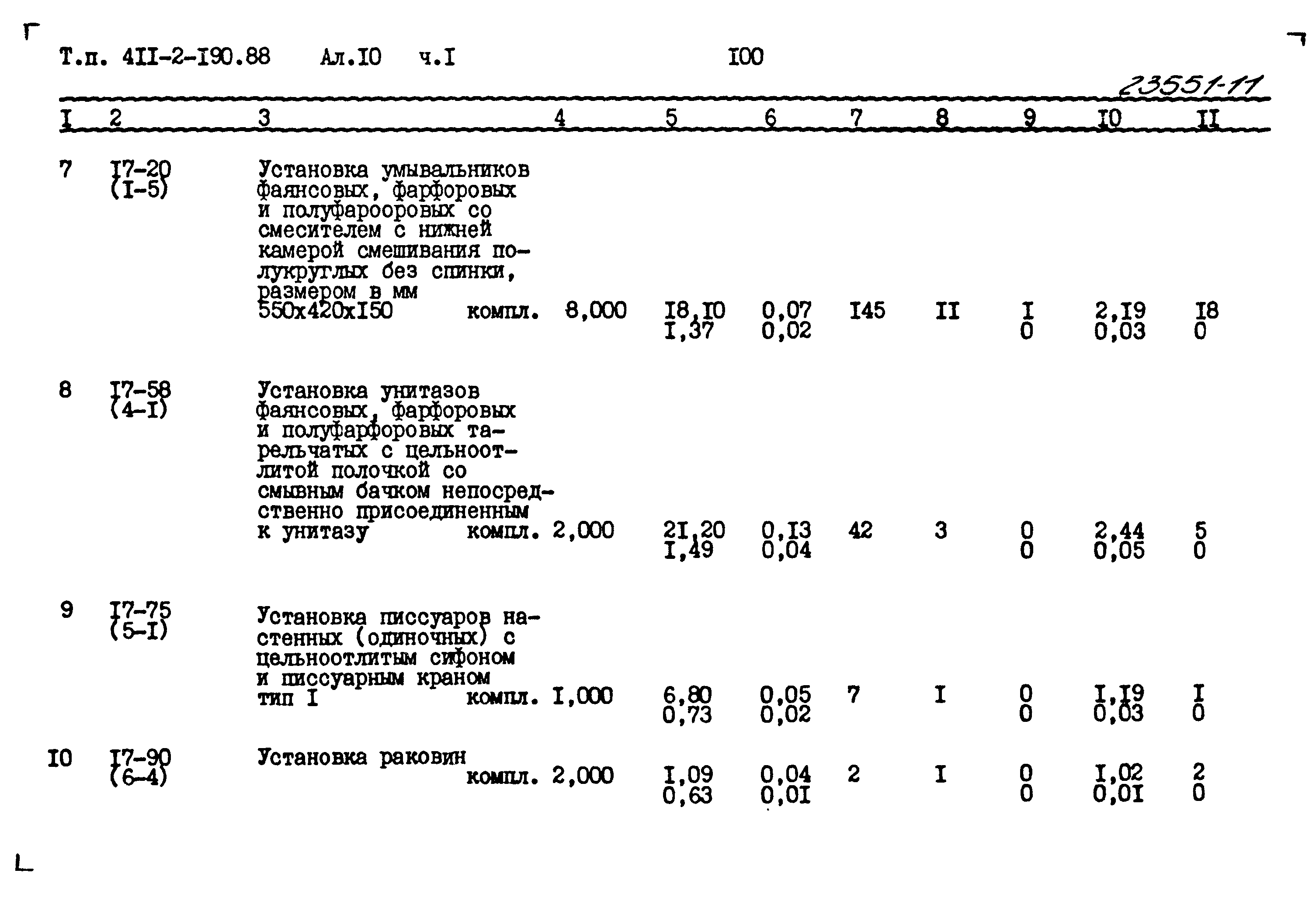 Типовой проект 411-2-190.88