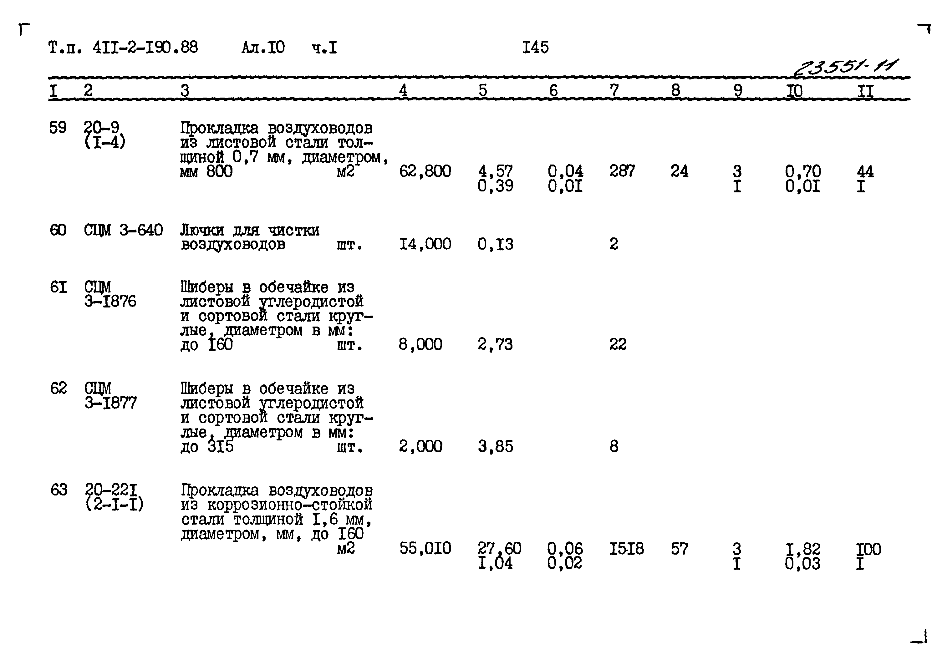 Типовой проект 411-2-190.88