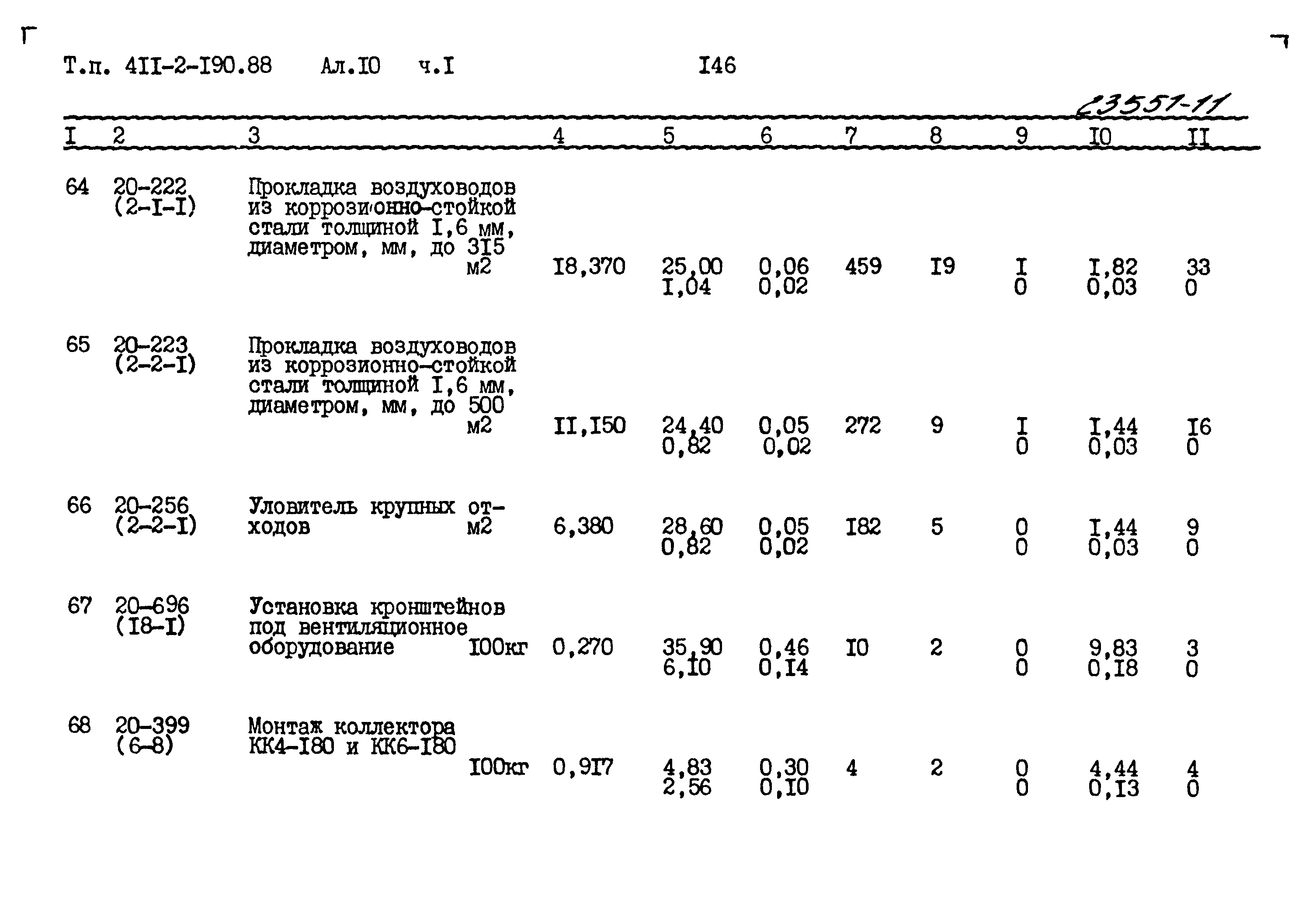 Типовой проект 411-2-190.88