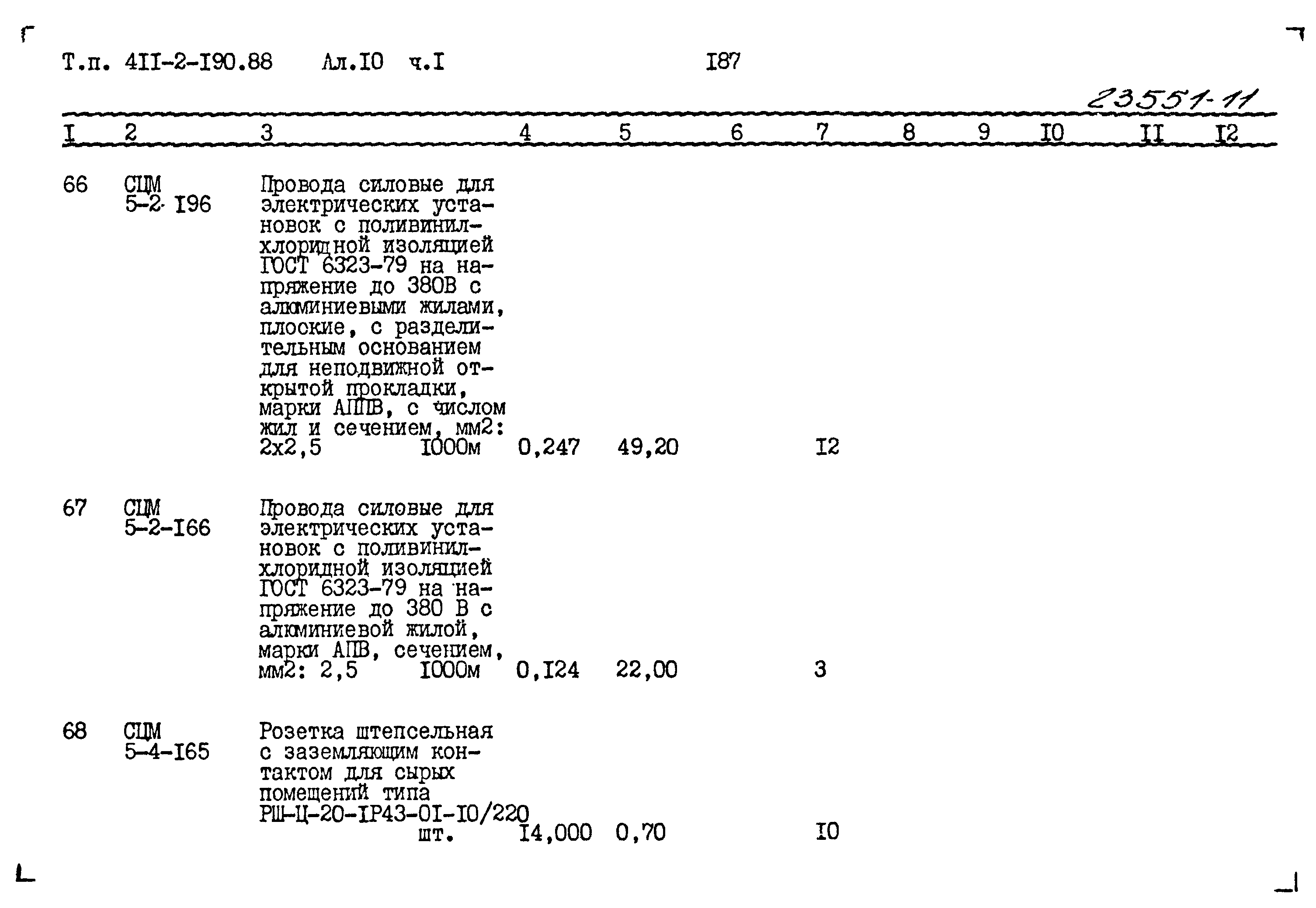 Типовой проект 411-2-190.88