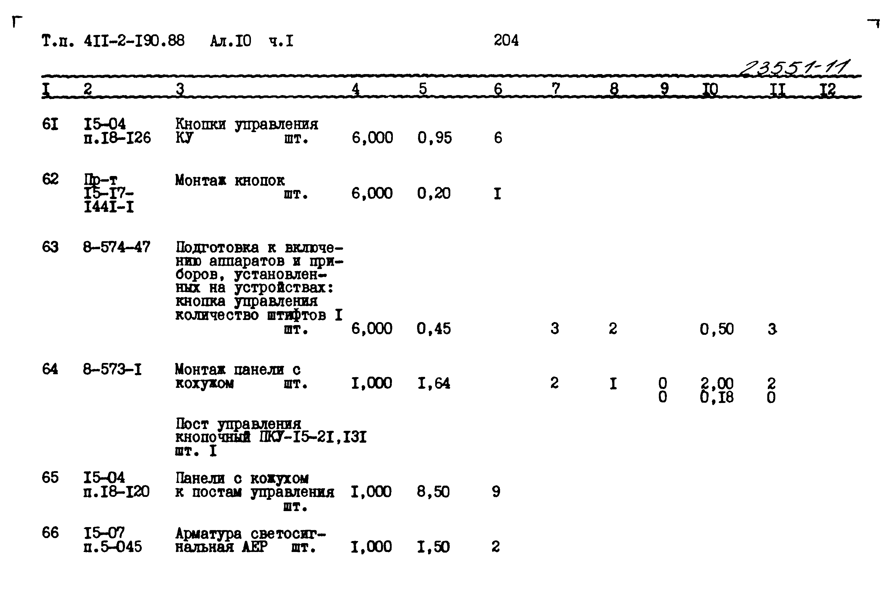 Типовой проект 411-2-190.88