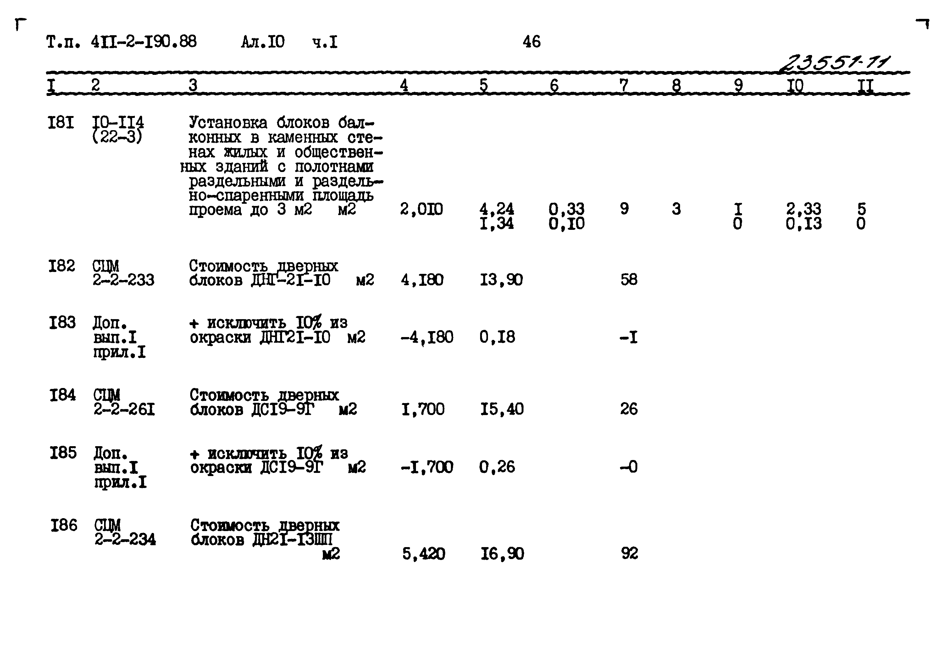 Типовой проект 411-2-190.88