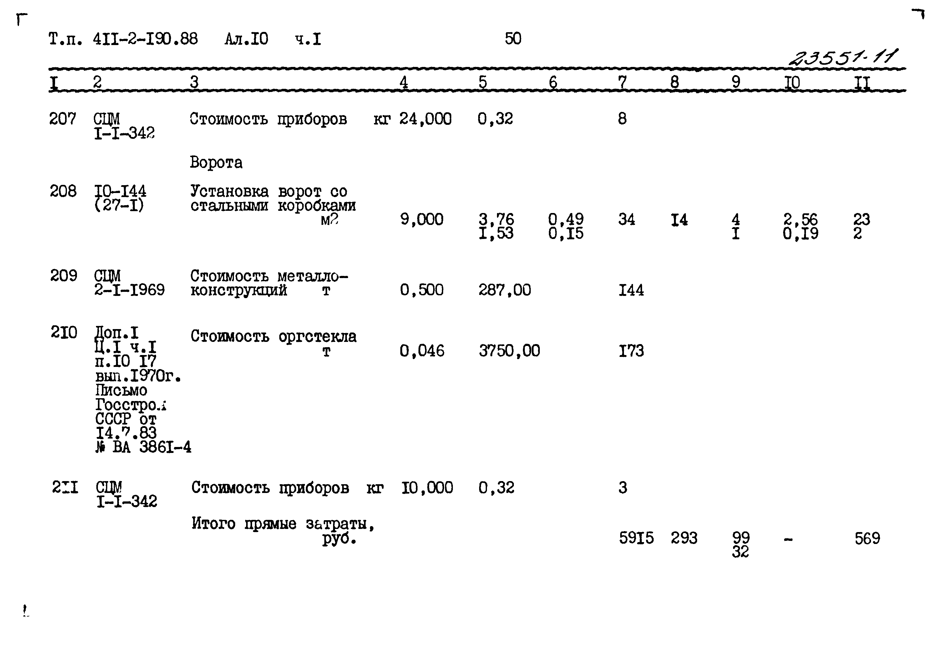 Типовой проект 411-2-190.88