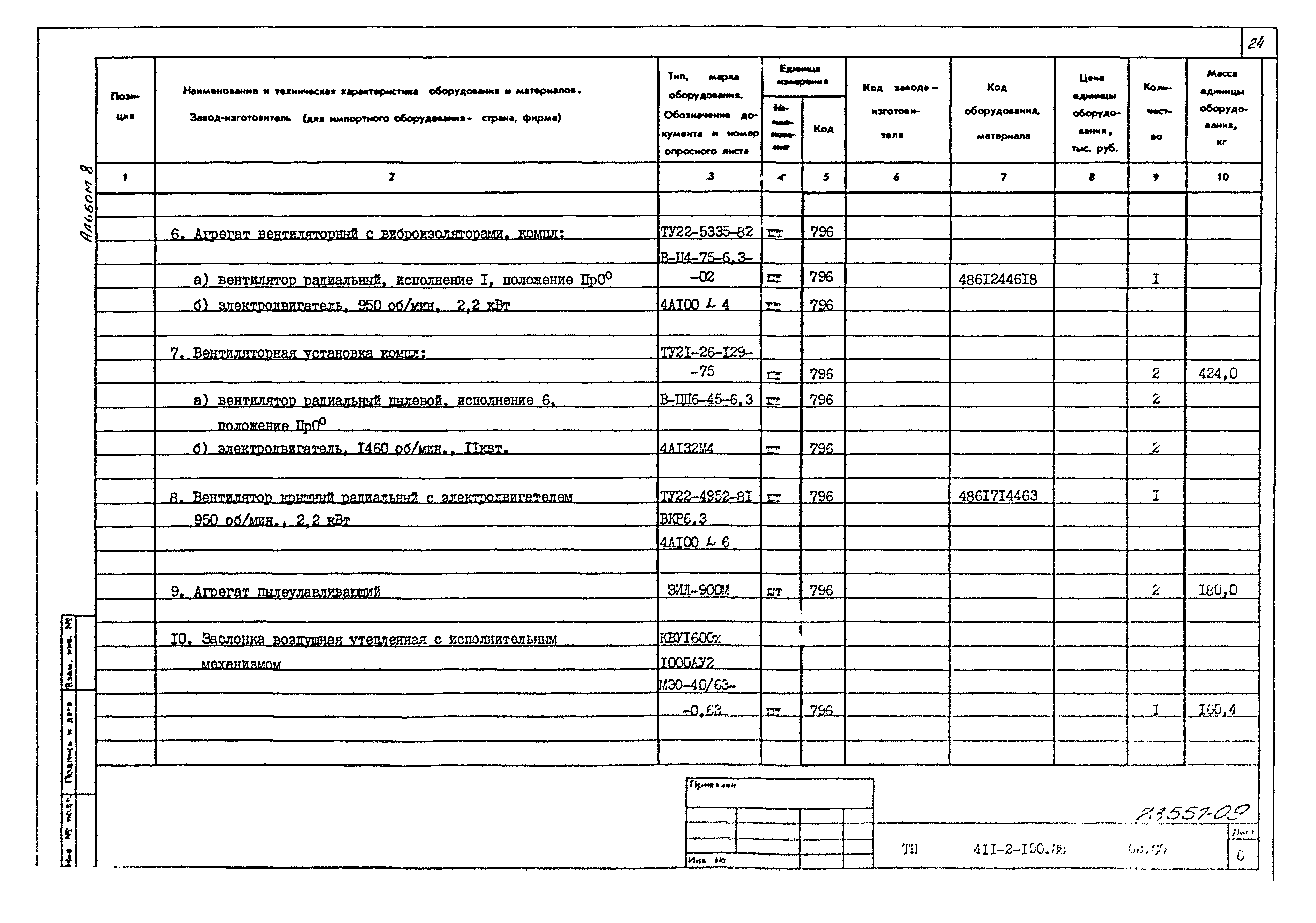 Типовой проект 411-2-190.88