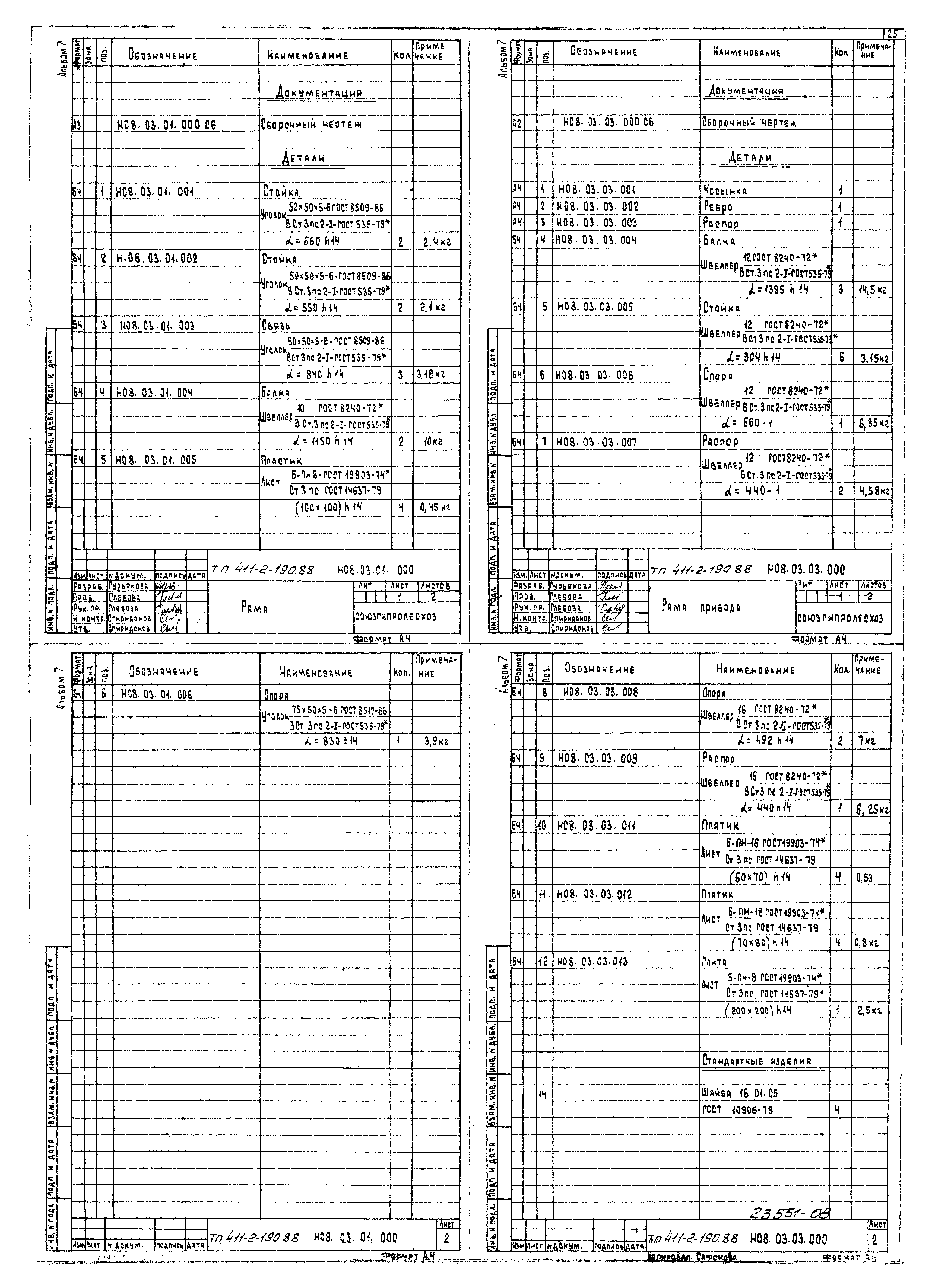 Типовой проект 411-2-190.88