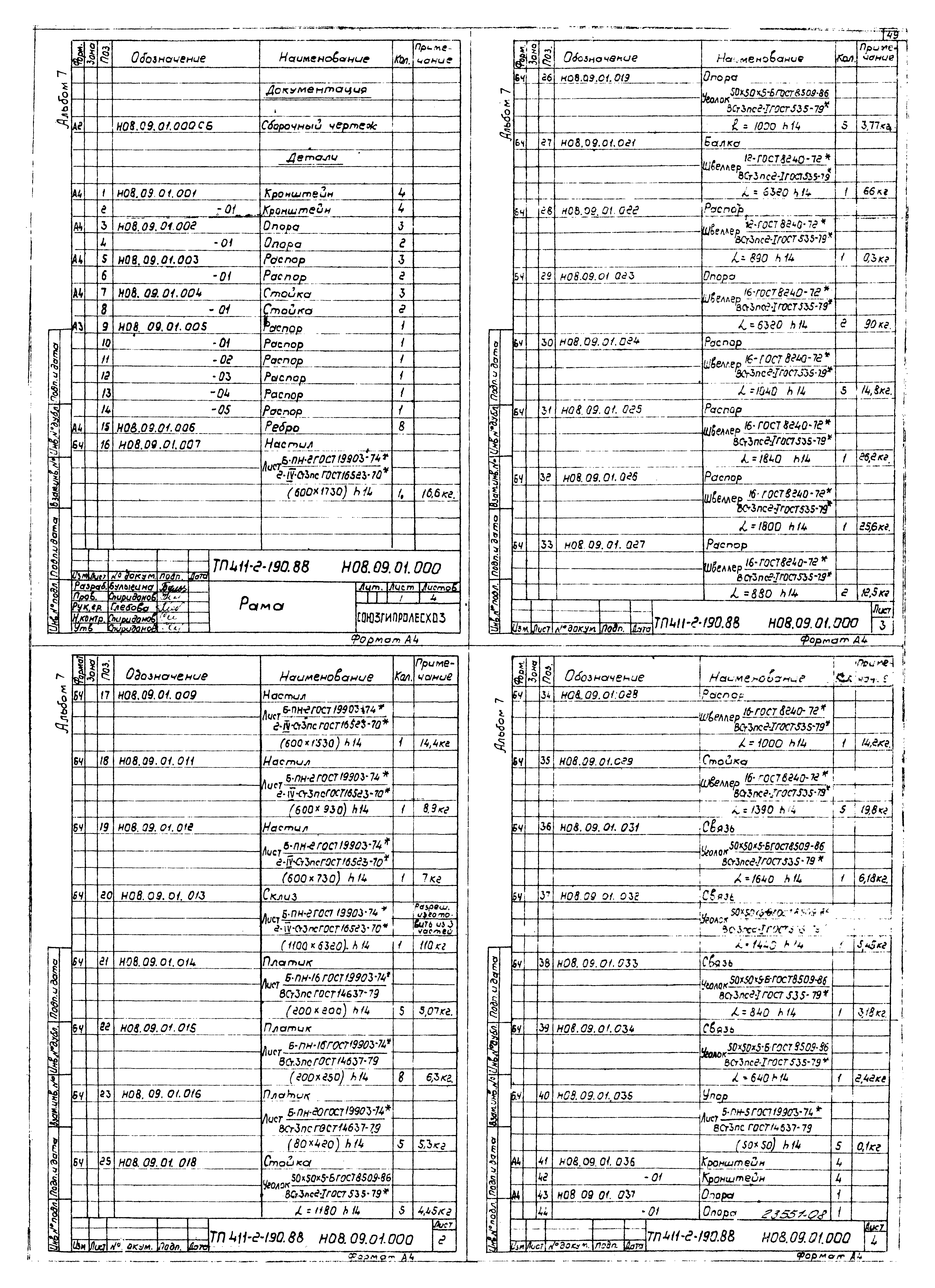 Типовой проект 411-2-190.88