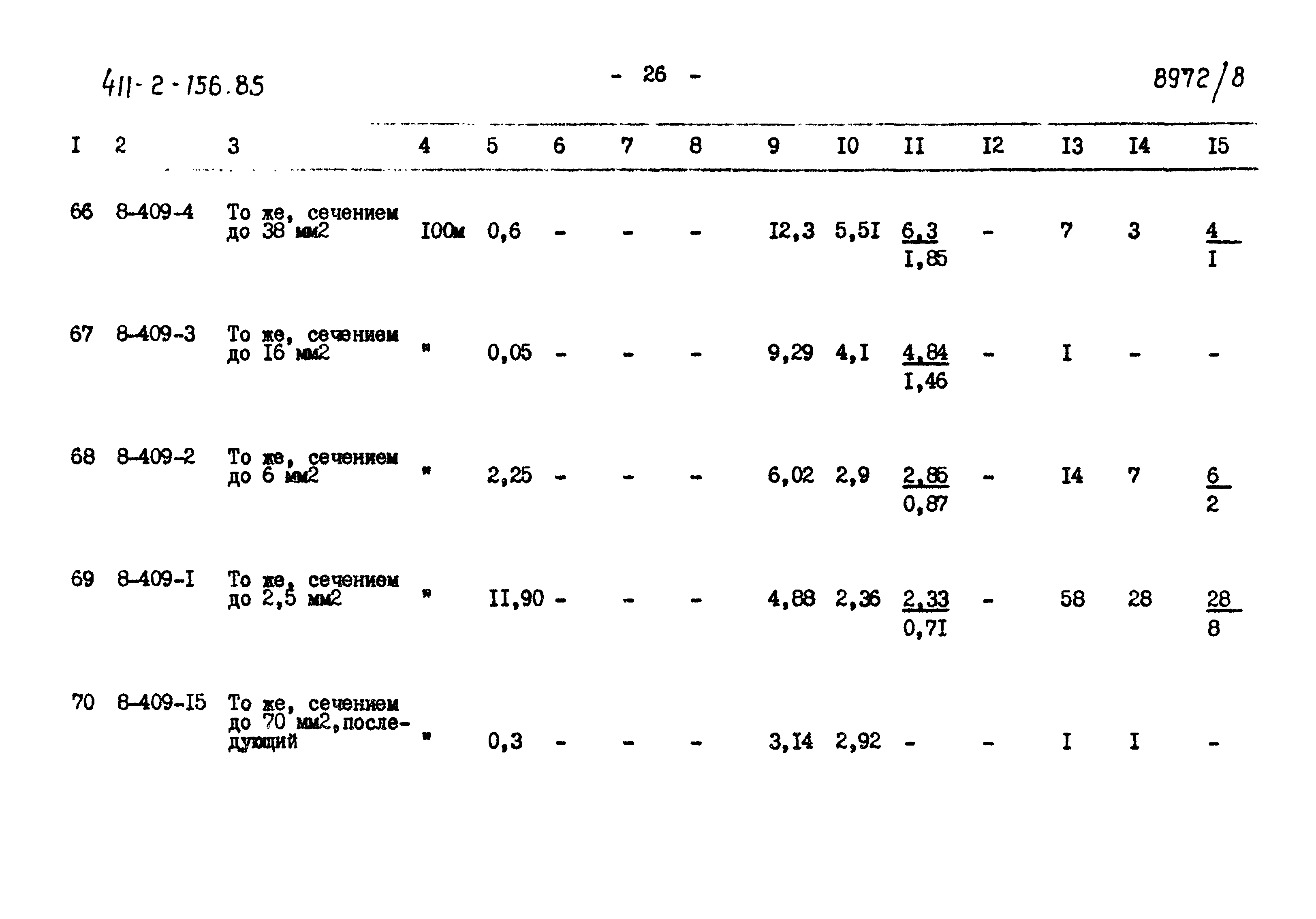 Типовой проект 411-2-156.85