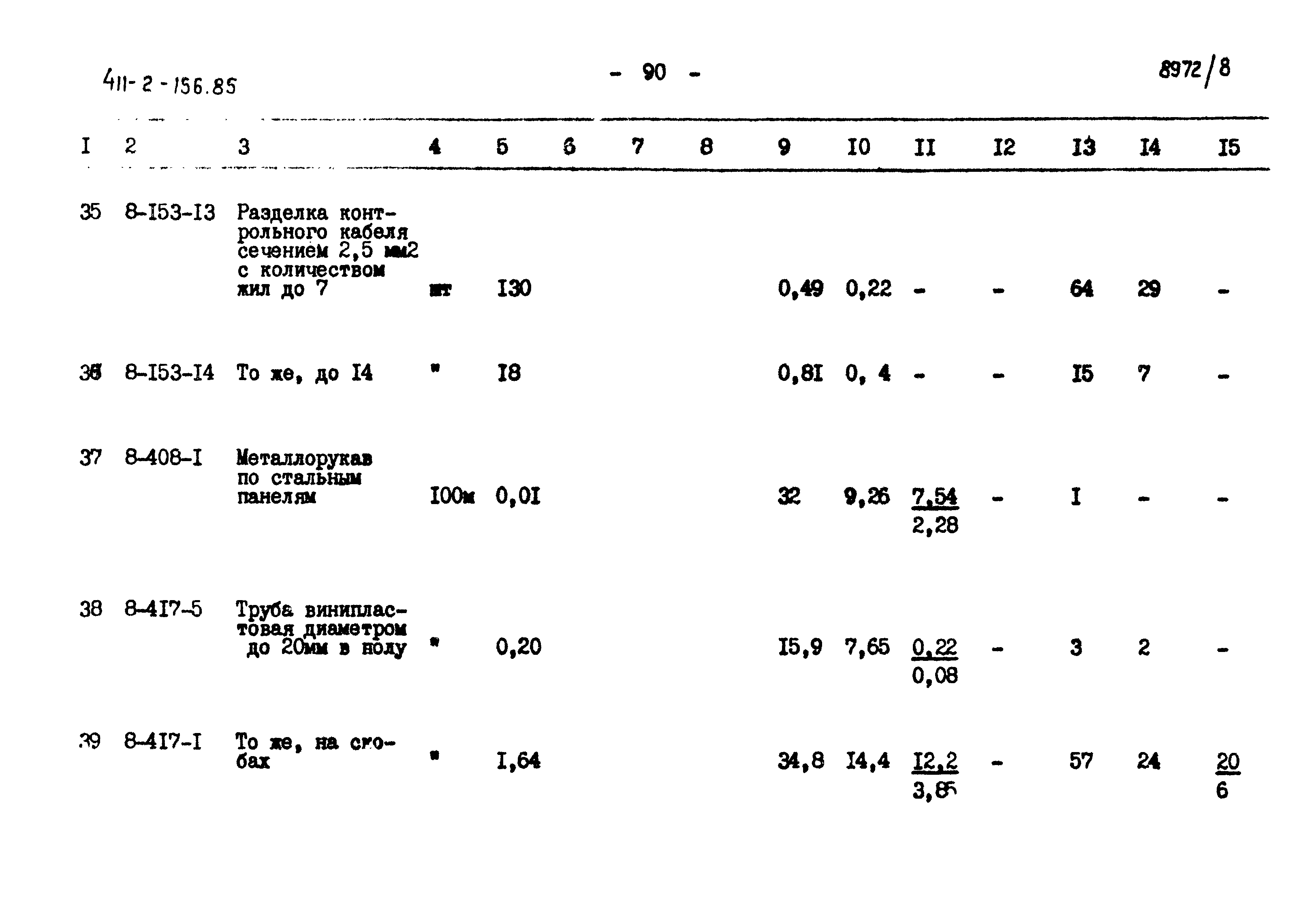 Типовой проект 411-2-156.85