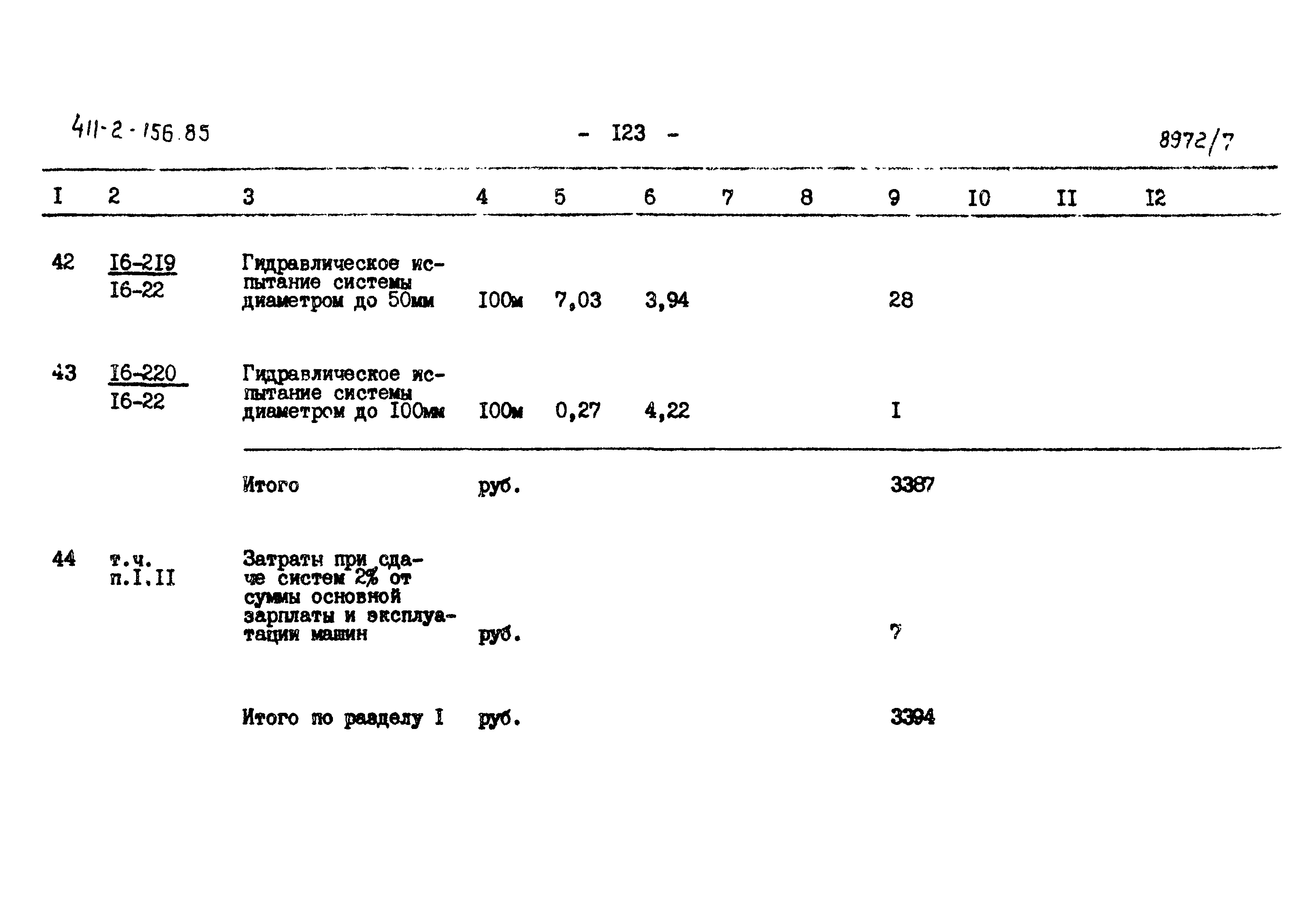 Типовой проект 411-2-156.85