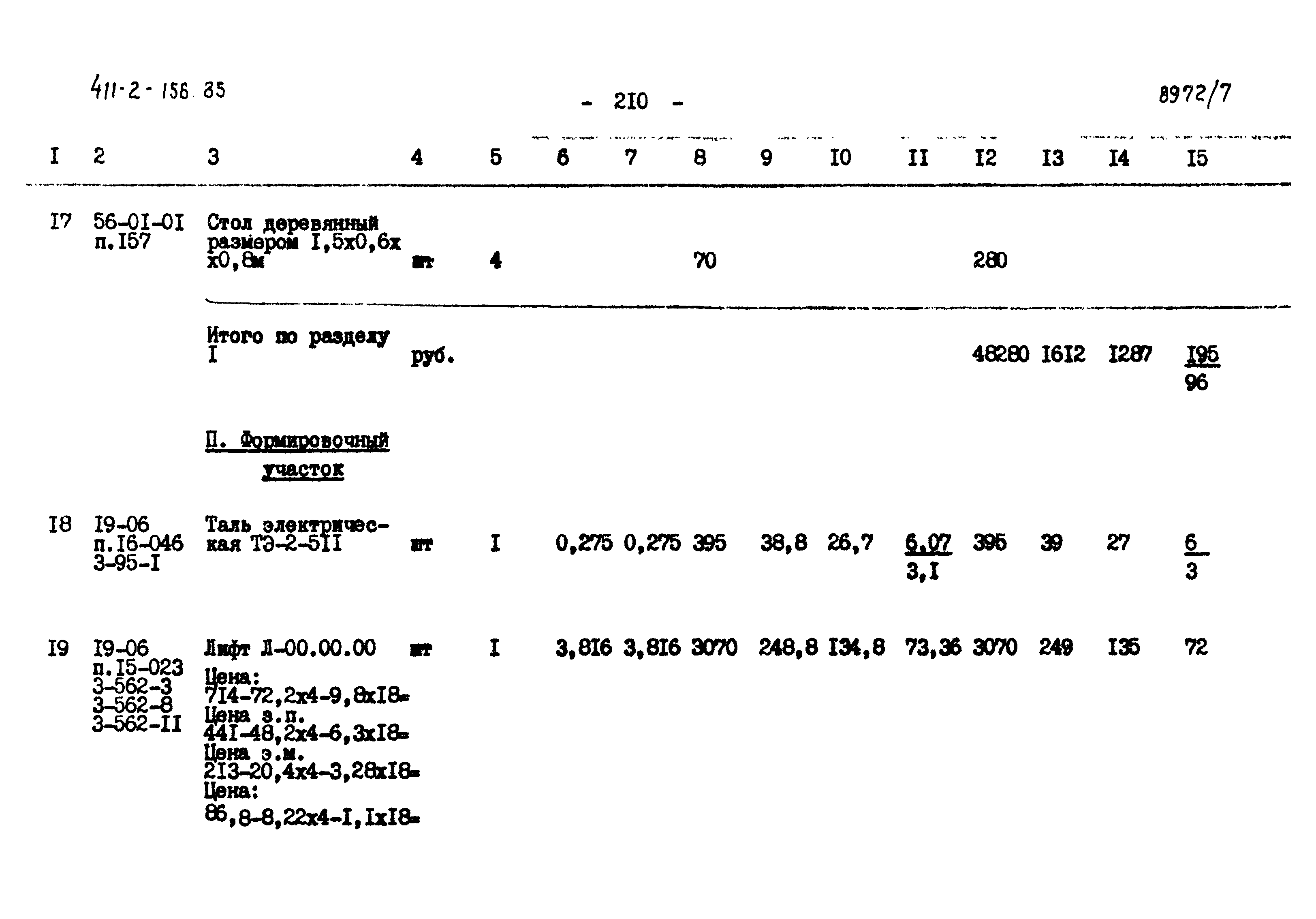 Типовой проект 411-2-156.85