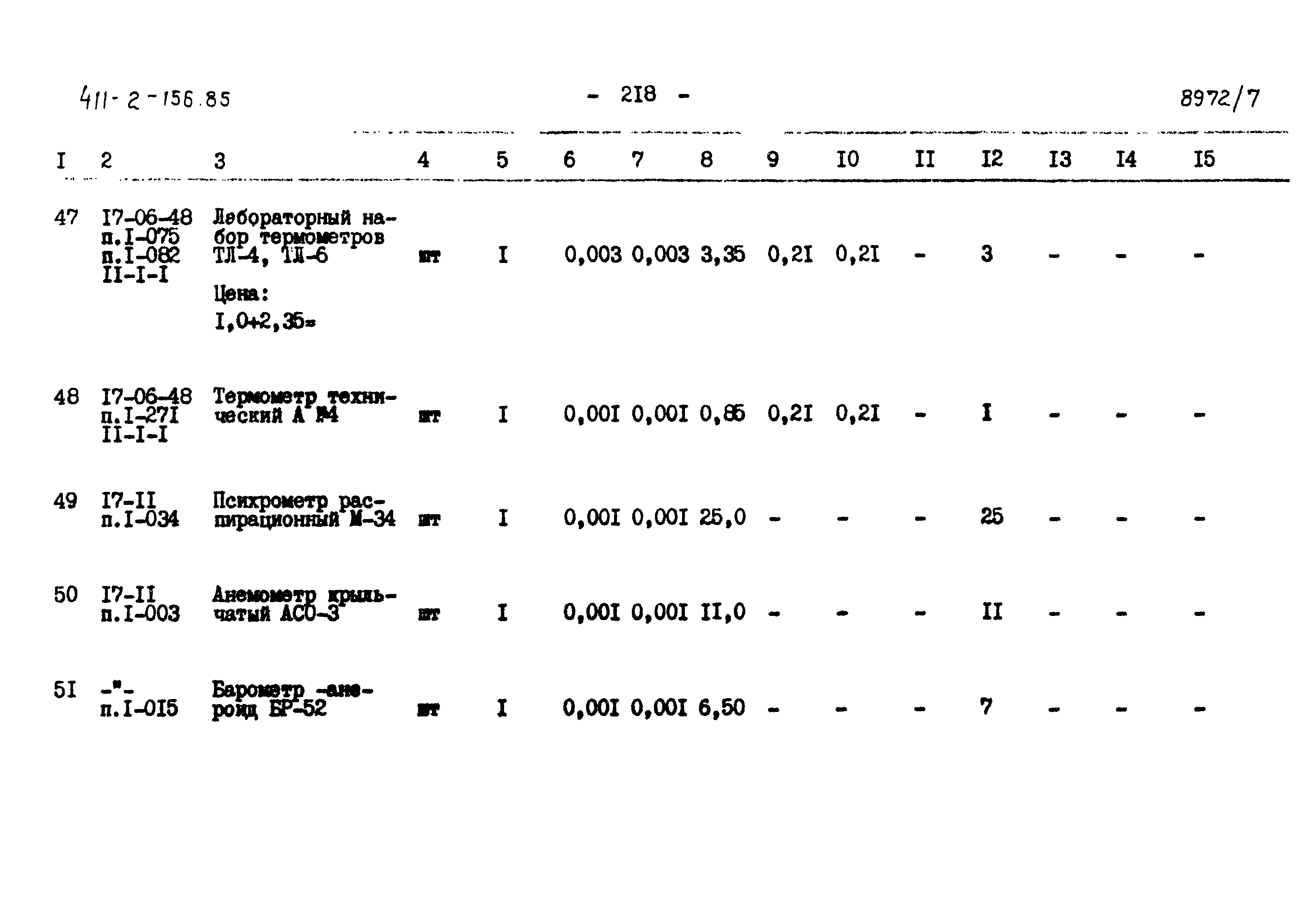 Типовой проект 411-2-156.85