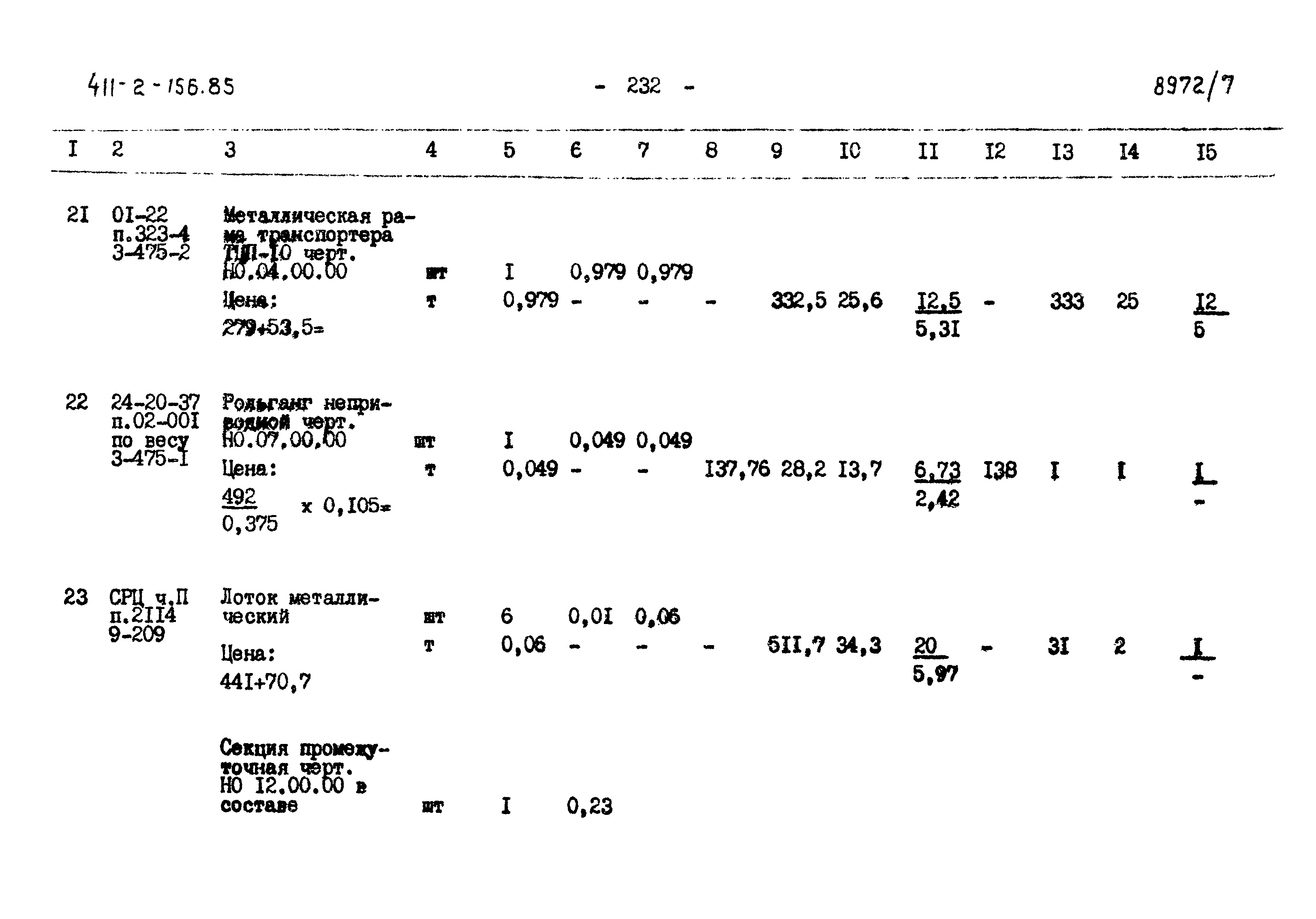 Типовой проект 411-2-156.85