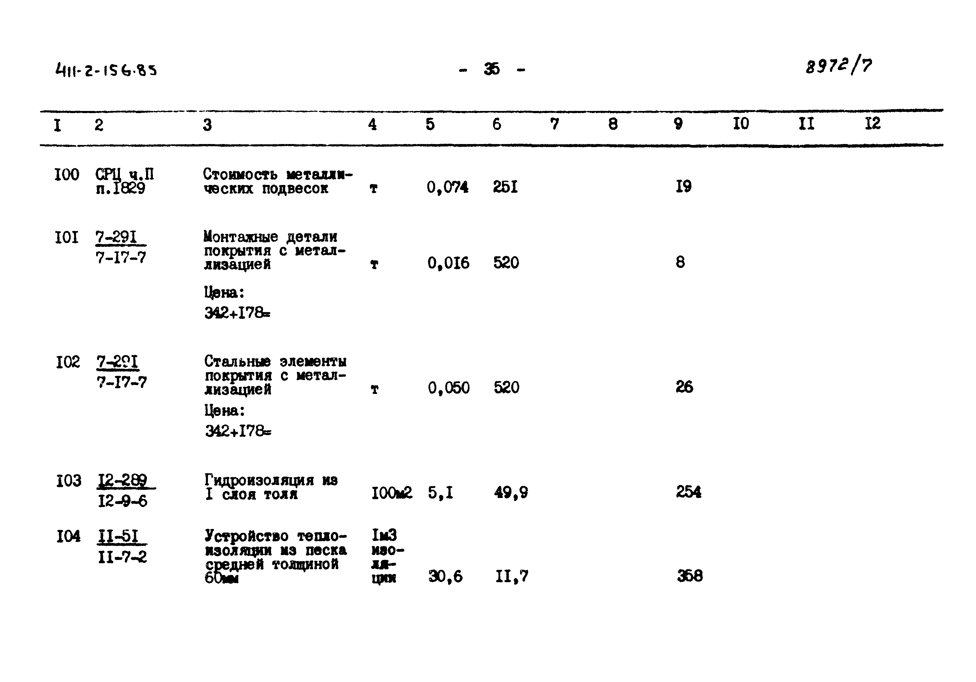 Типовой проект 411-2-156.85