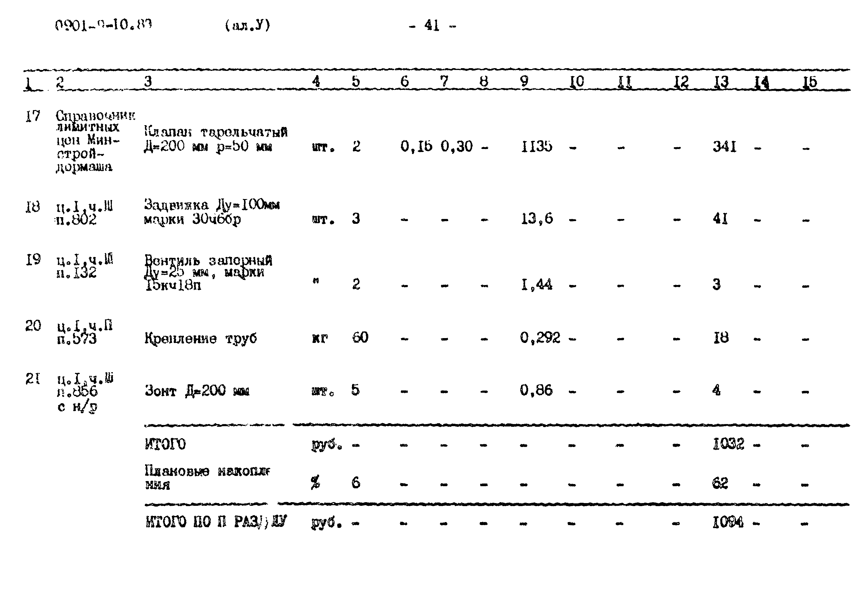 Типовой проект 0901-9-10.83