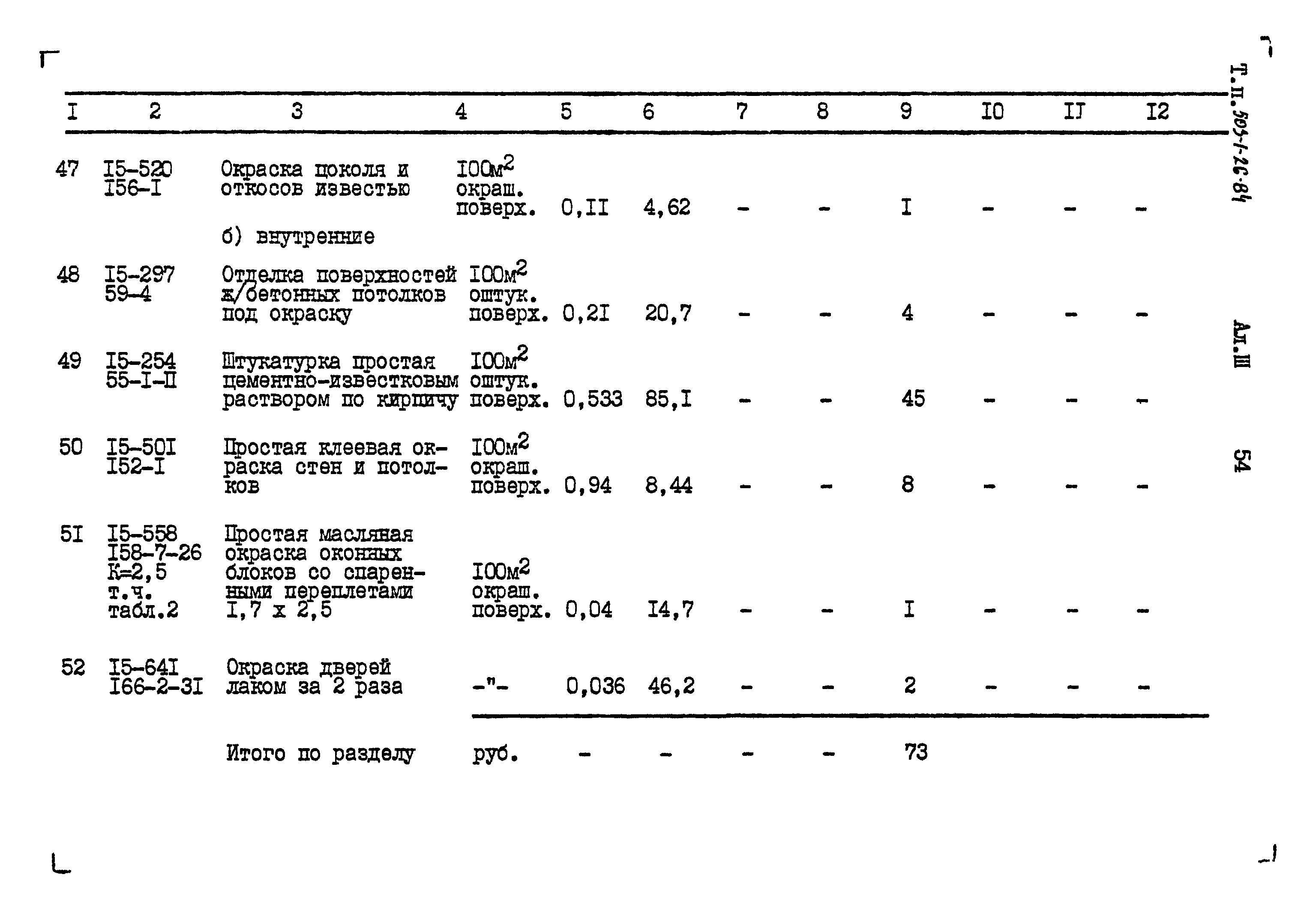 Типовой проект 503-1-26.84