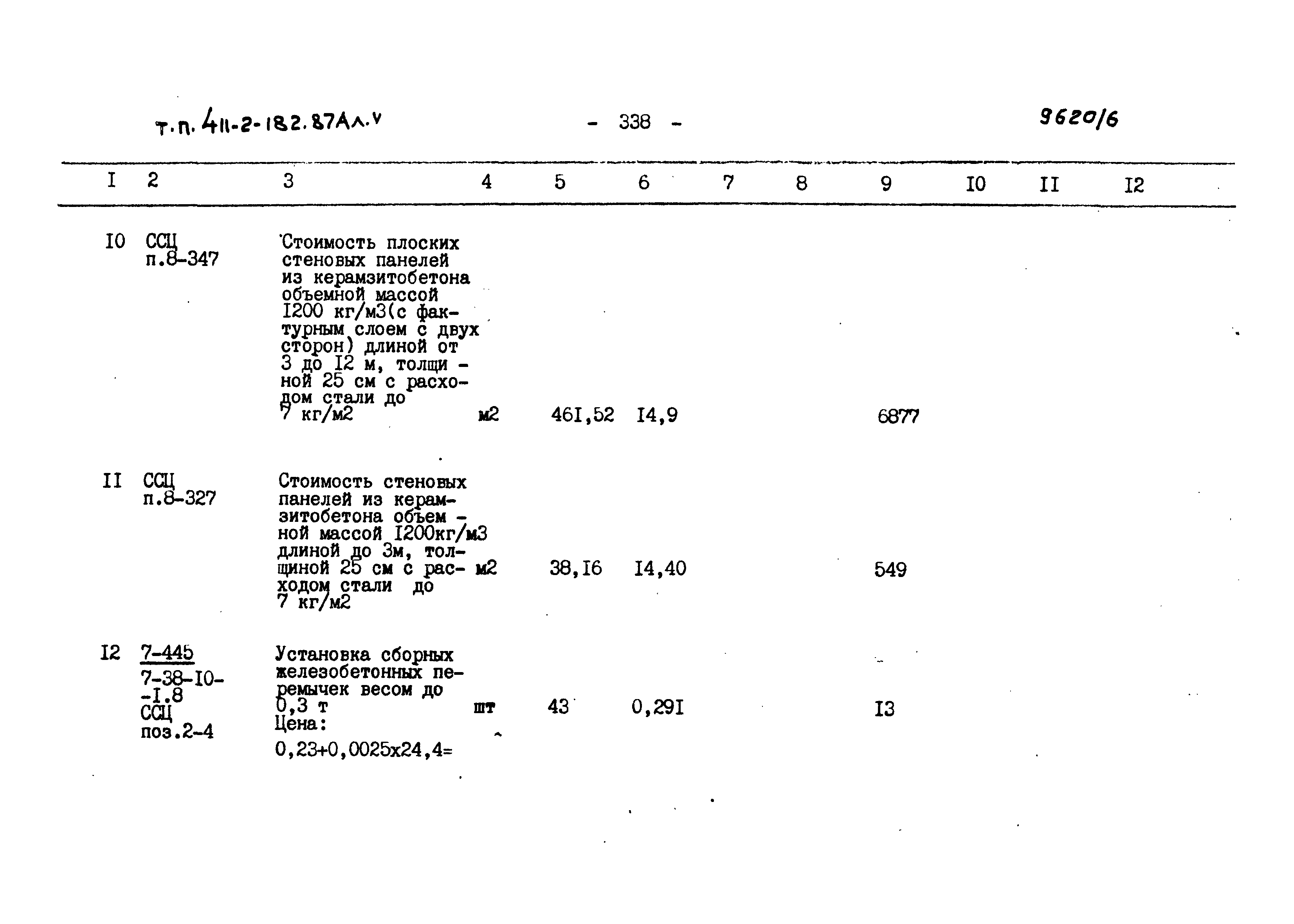 Типовой проект 411-2-182.87