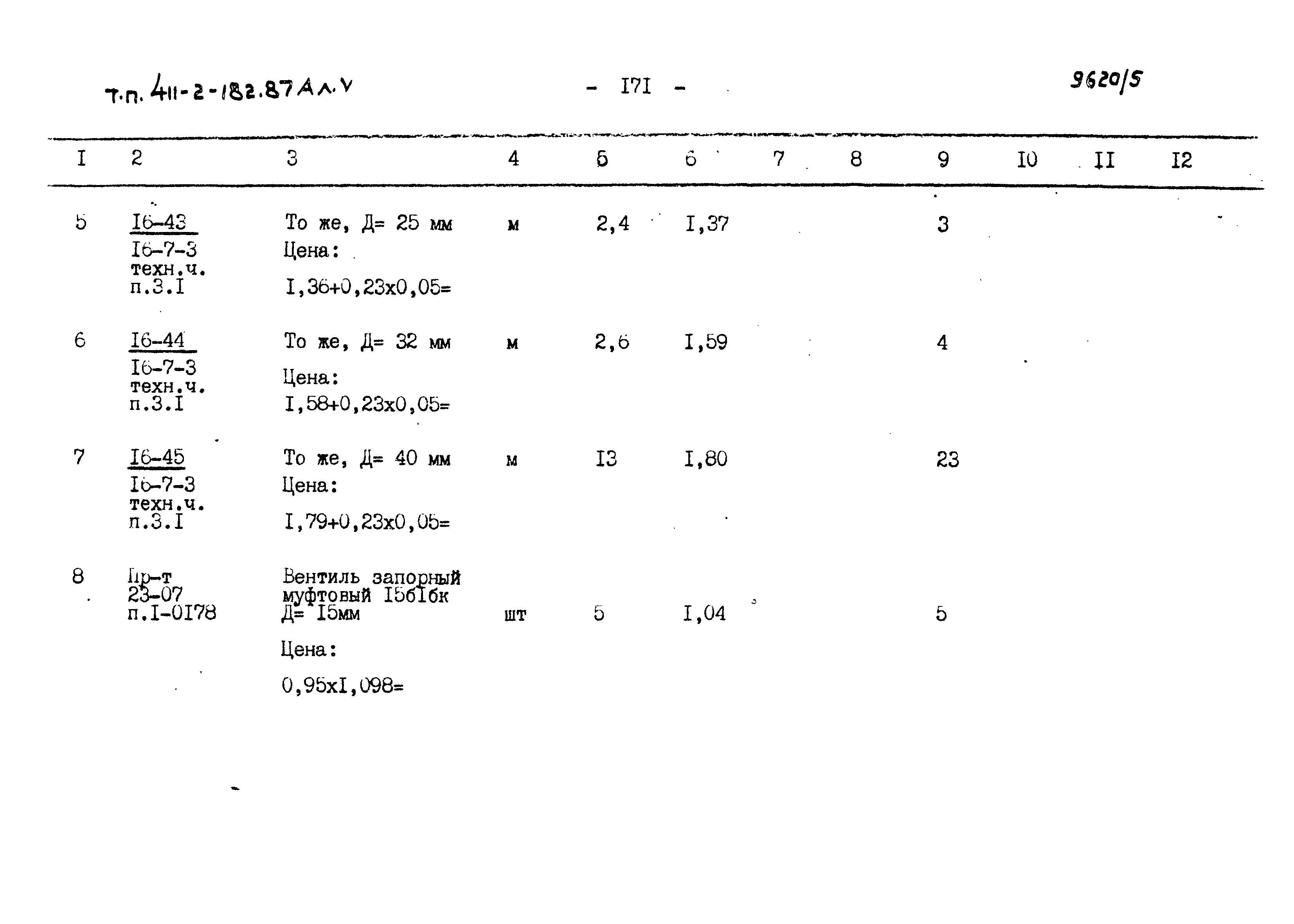 Типовой проект 411-2-182.87