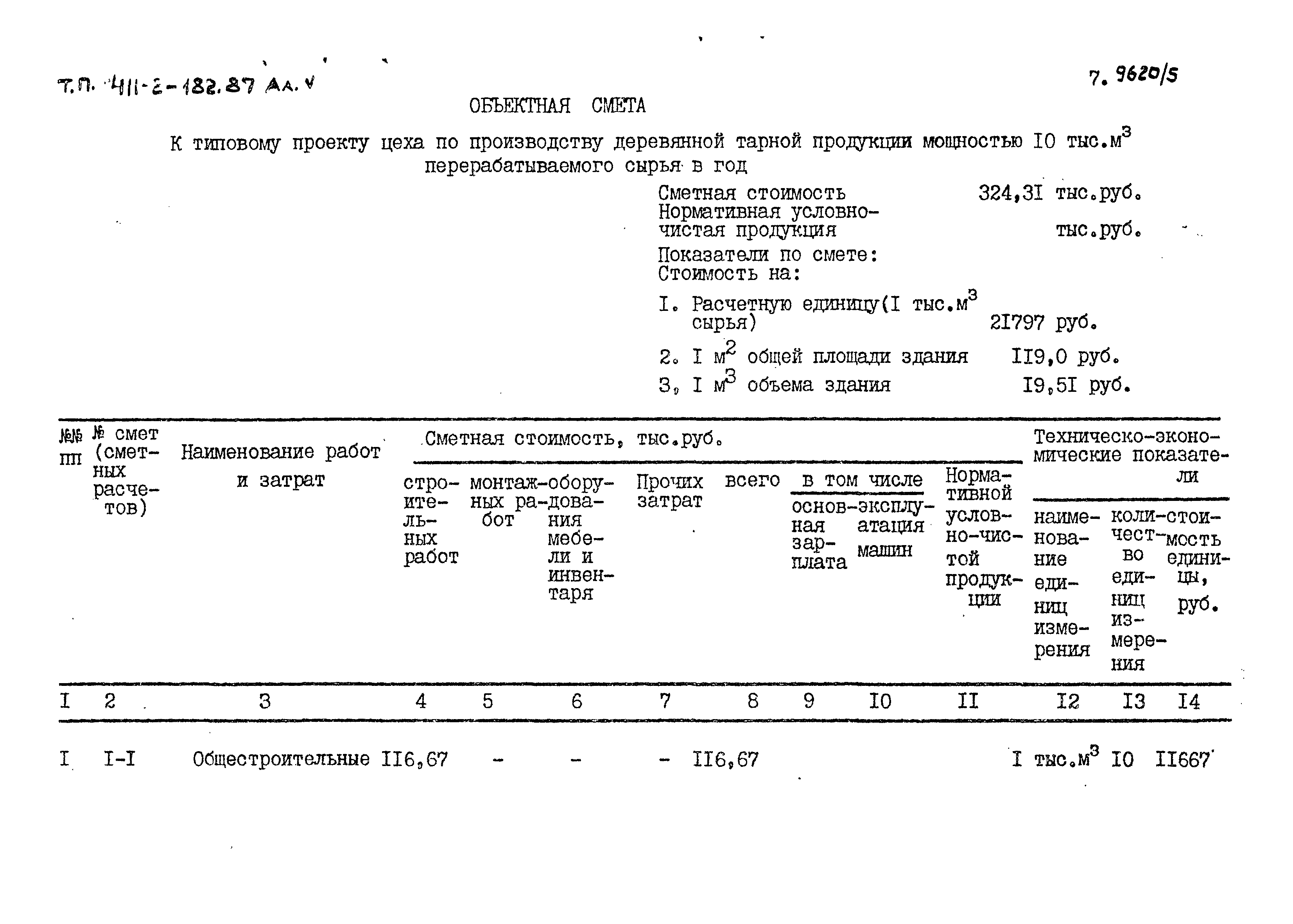 Типовой проект 411-2-182.87